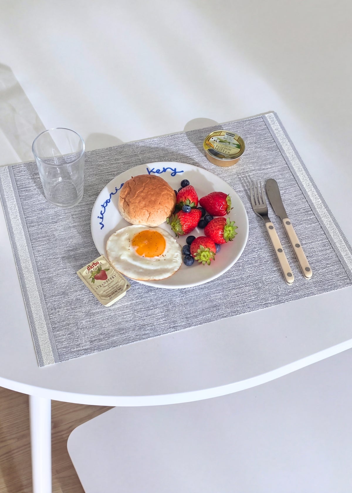 Ecru Grey Placemat - Set of 6