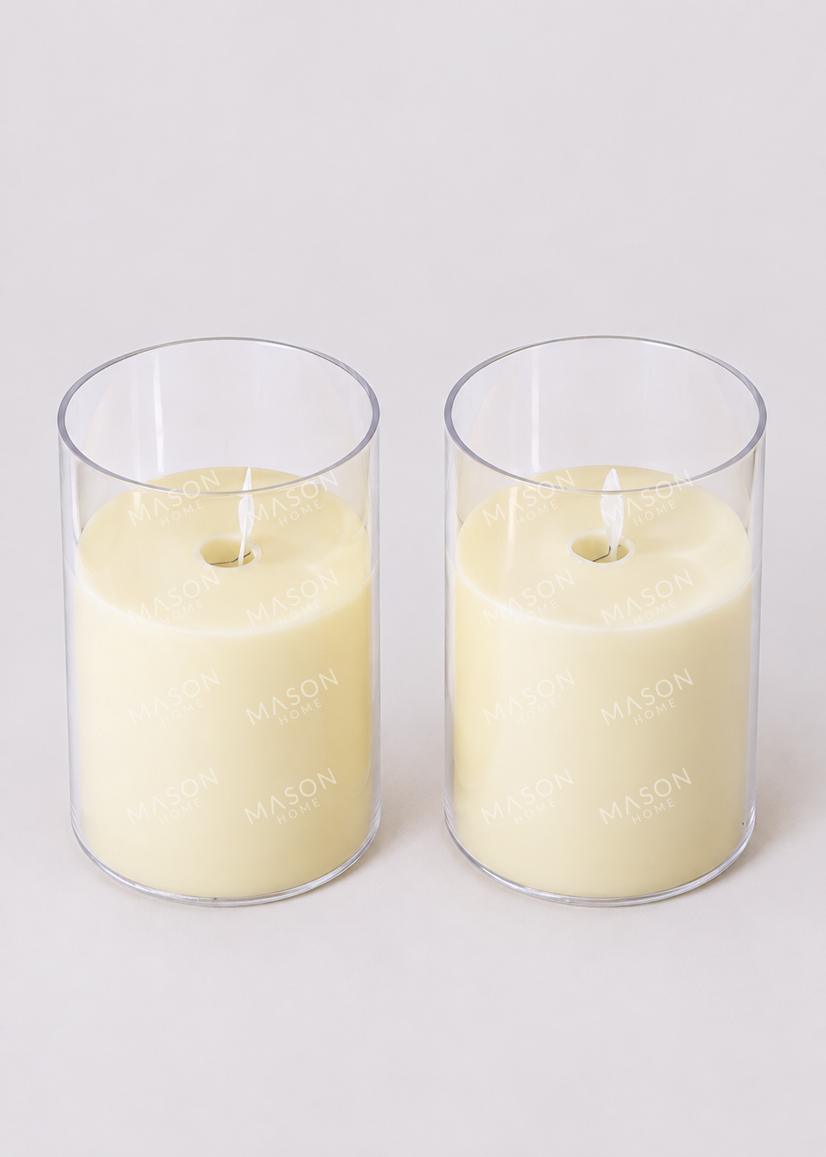 Glow LED Candle - Large (Set 2)