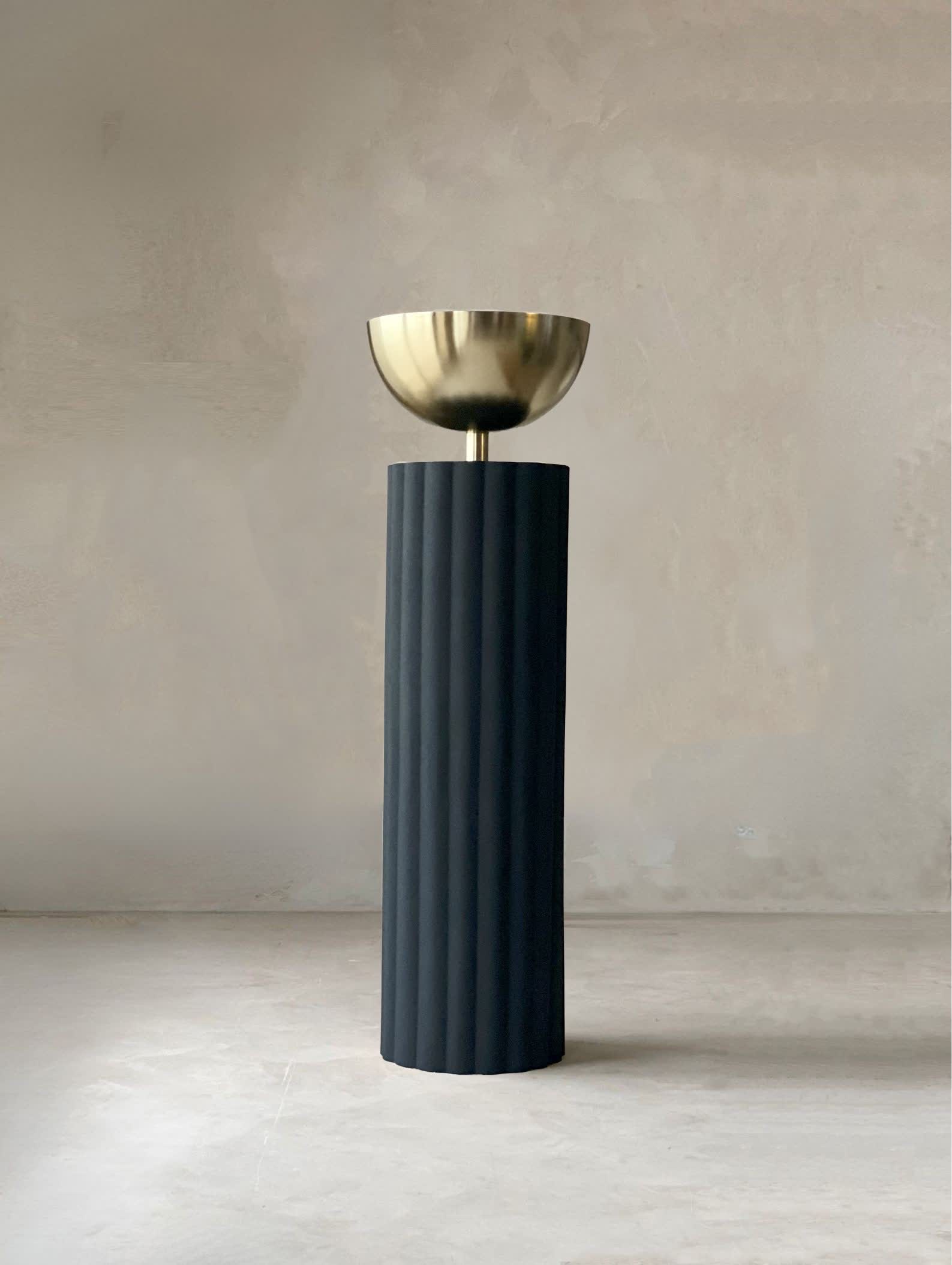 Sabi Fluted Planters - Black