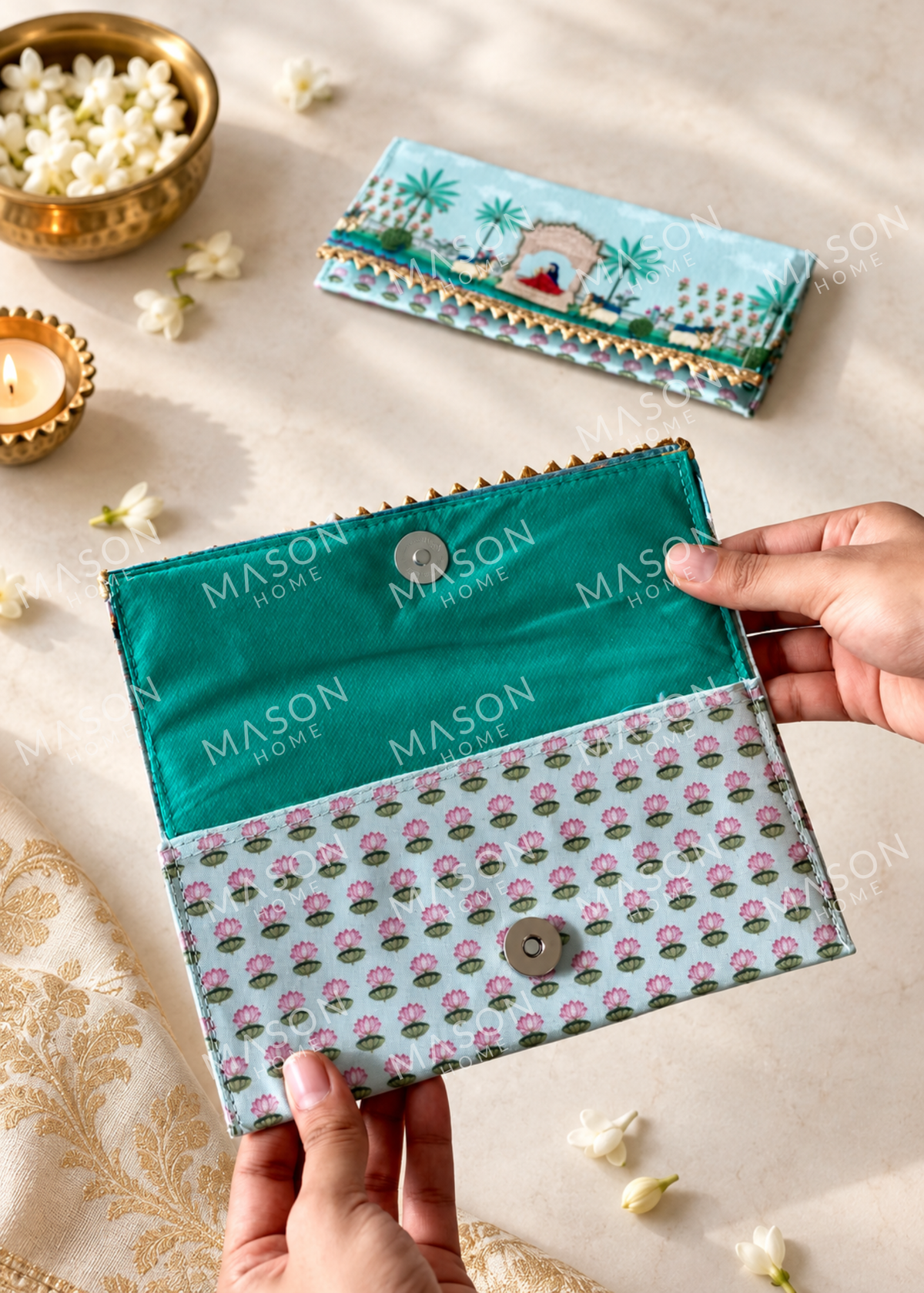 Festive Royal Shagun Envelope - Set of 5