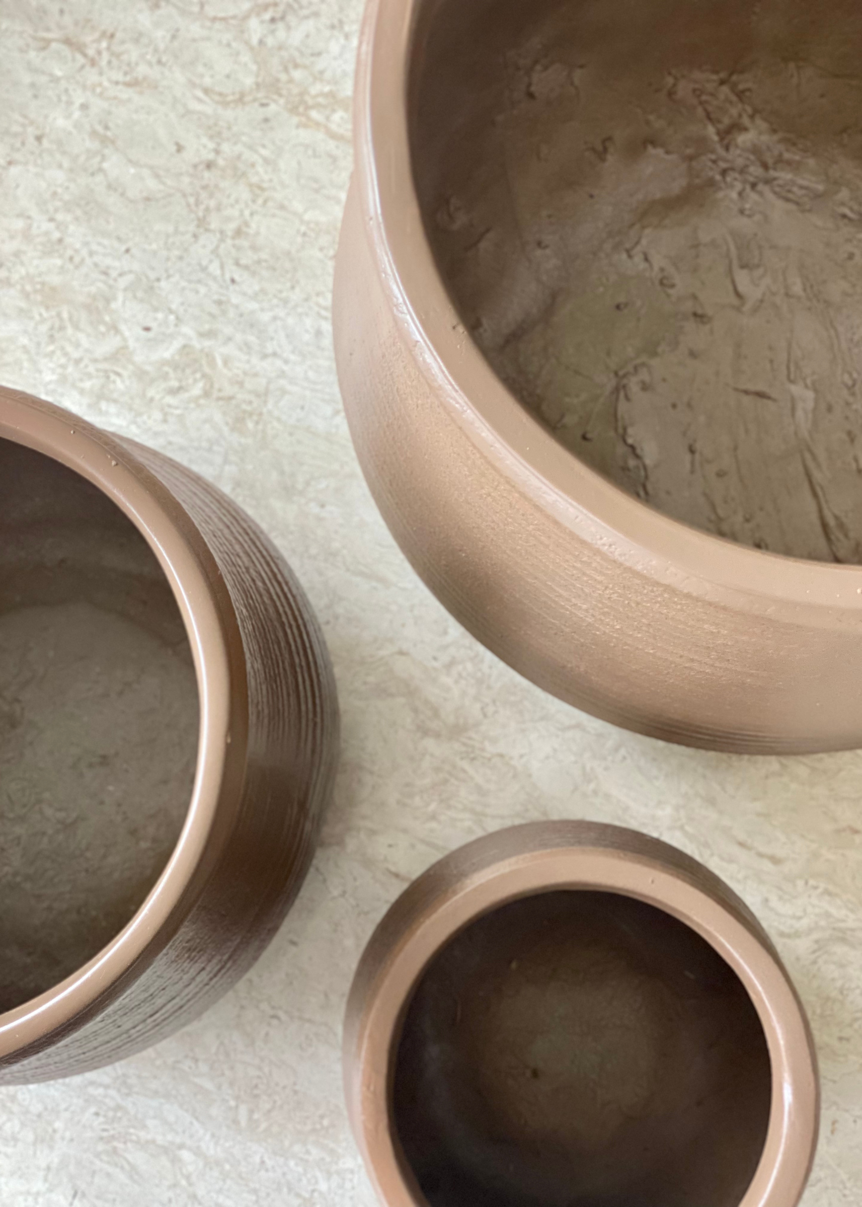 Garden Muse Planters - Brown
