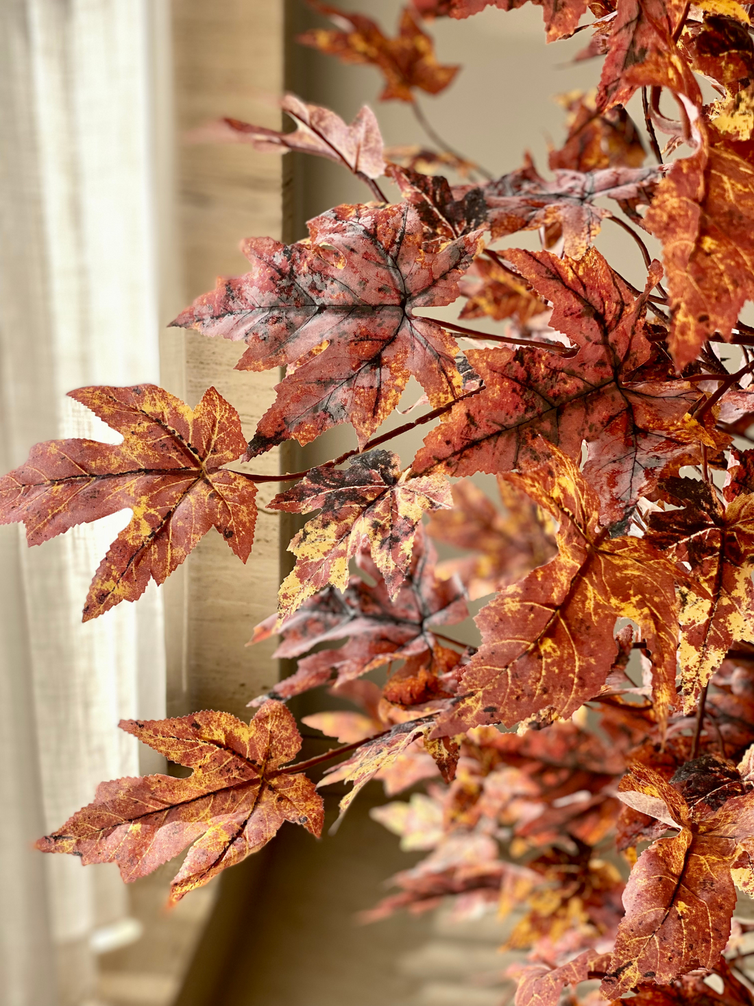 Artificial Canadian Maple Plant - 6.5 Feet