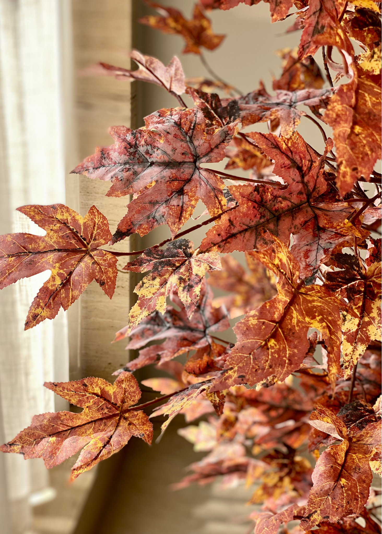 Artificial Canadian Maple Plant - 6.5 Feet