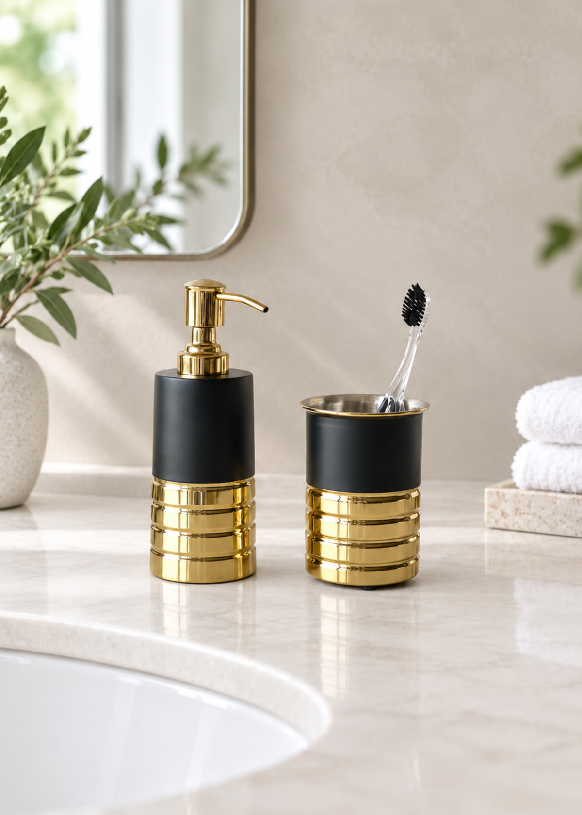 Olsen Bathroom set - (Set of 2)