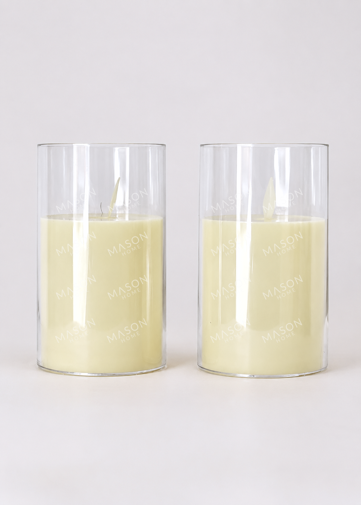 Glow LED Candle - Large (Set 2)