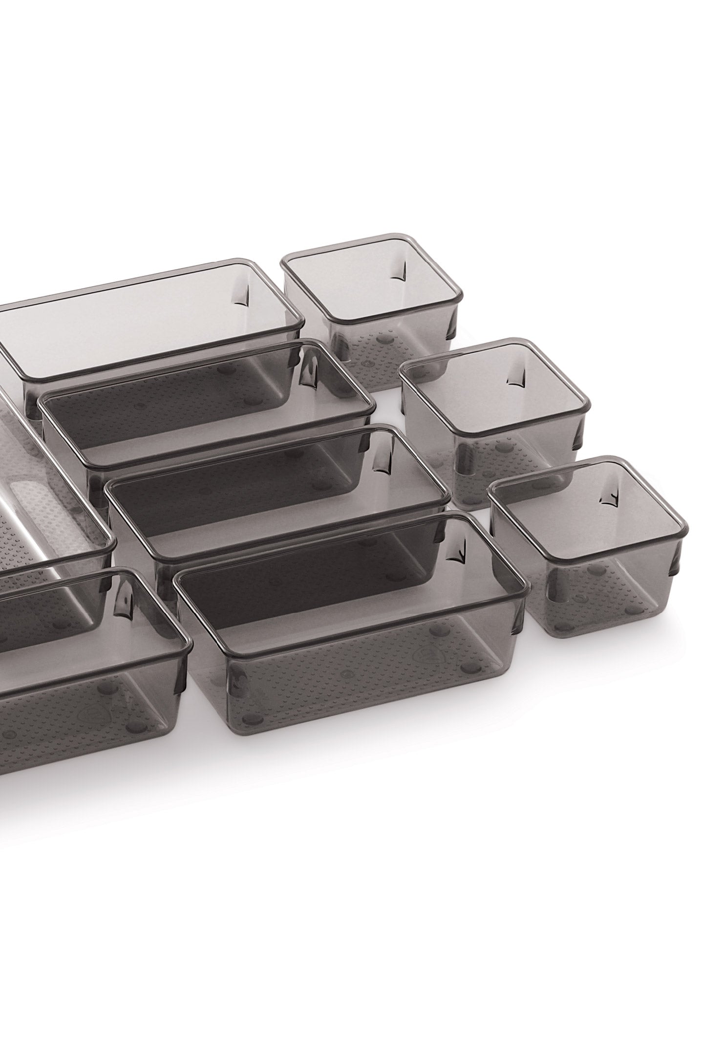 Black Multi-functional Storage Organizers - Set Of 12
