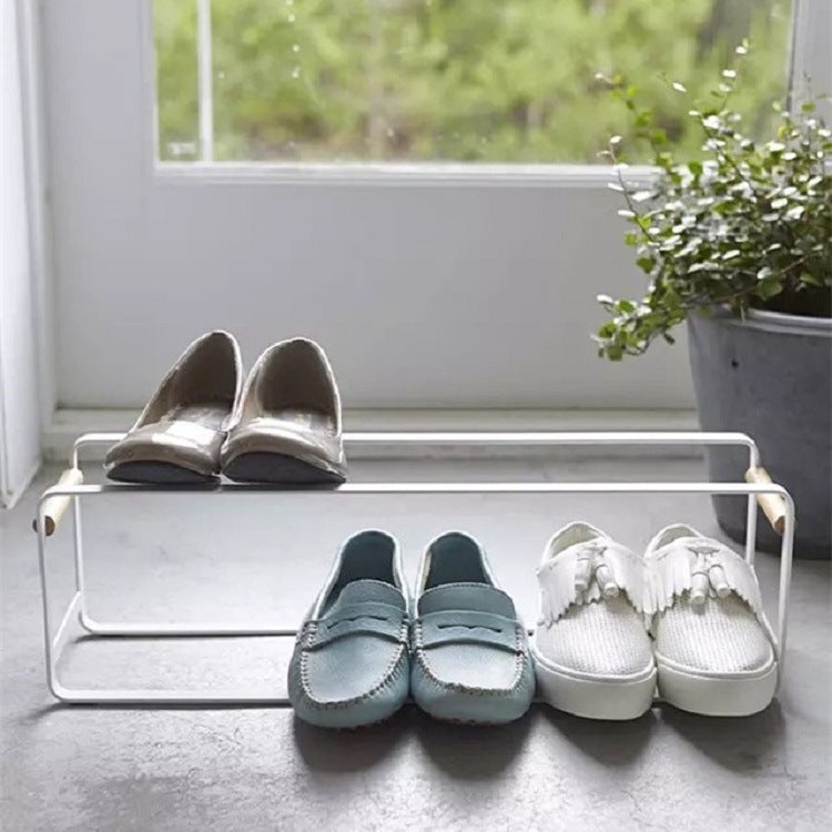 Stackable Shoe Rack - White