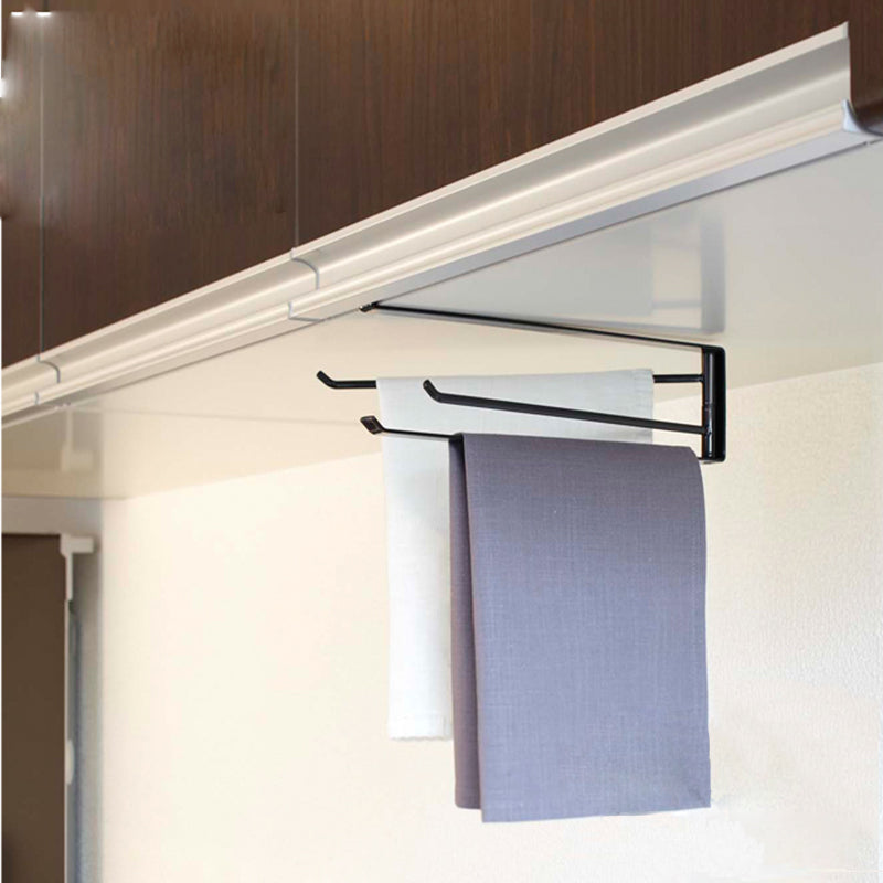Under Cabinet Towel Rack