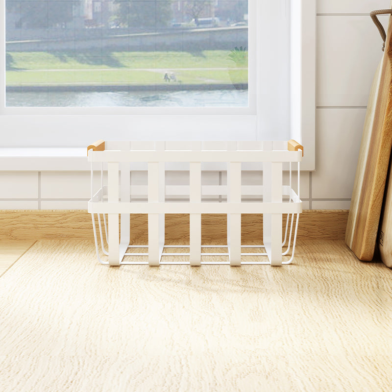 White Storage Basket