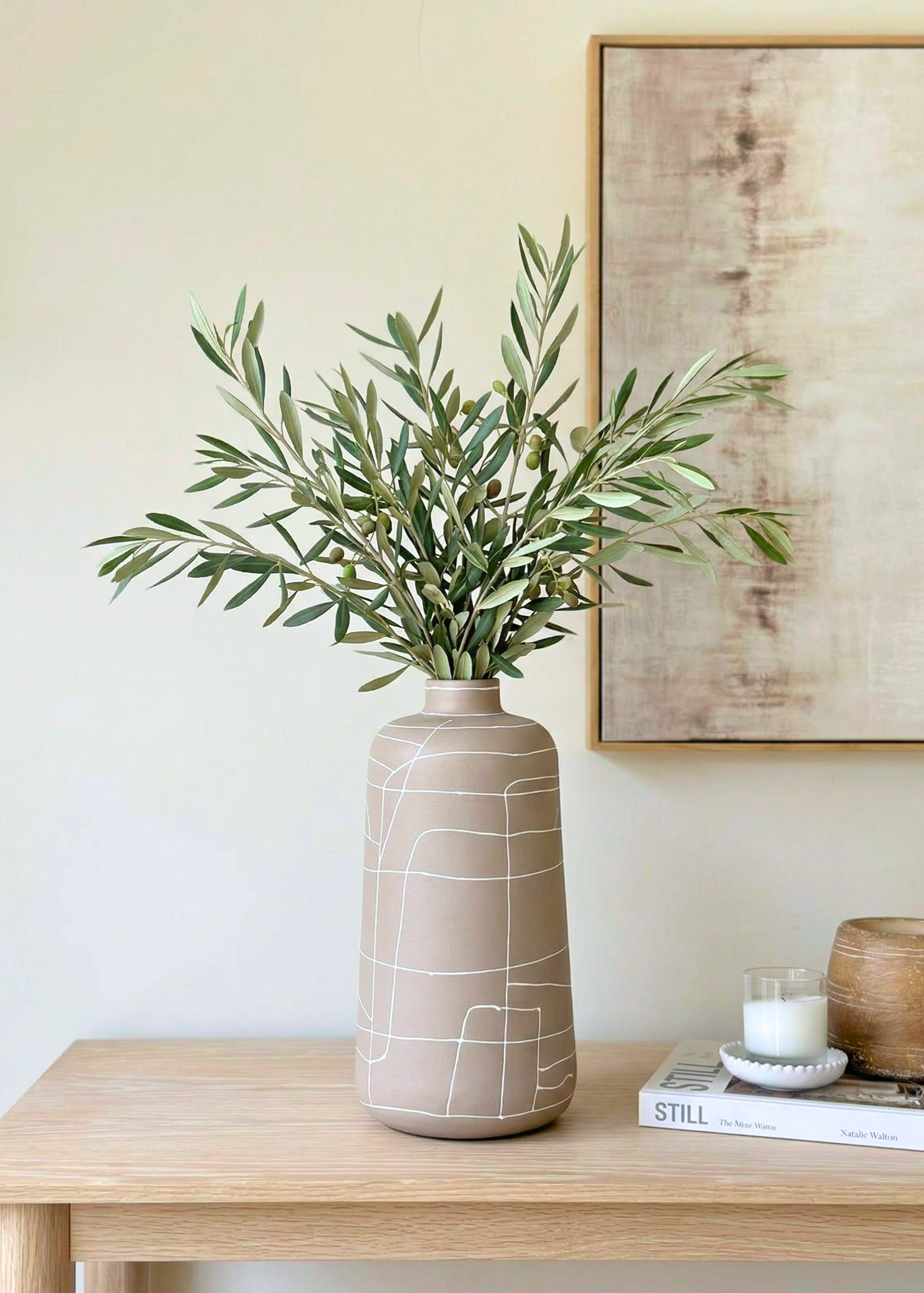 Dune Terra Vase - Beige (Small)