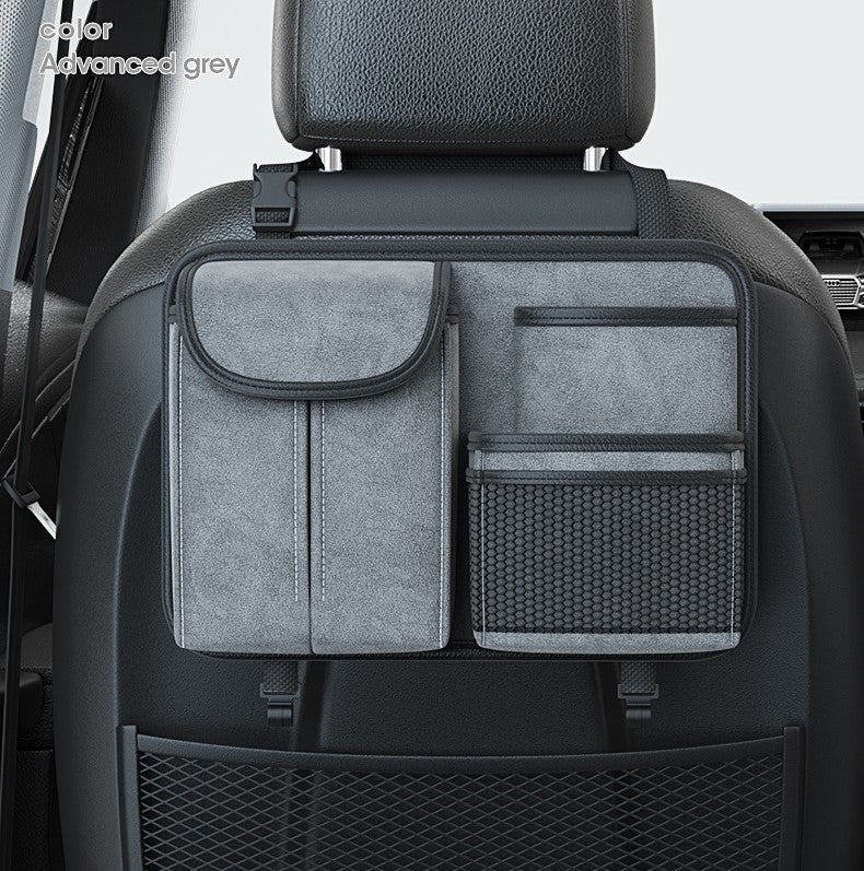 Car Back Seat Organizer - Grey