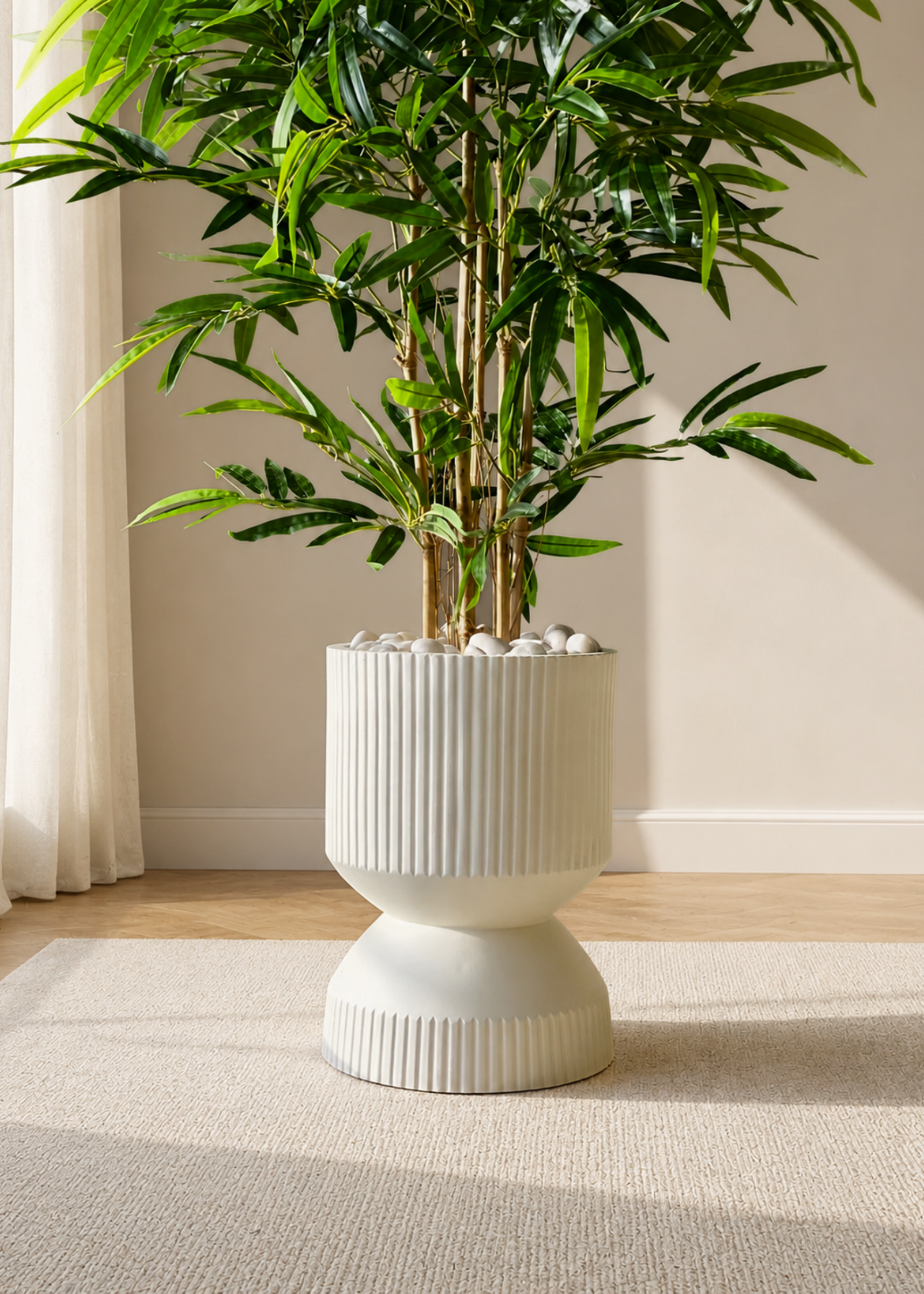 Willow Reversible Planters - Ivory