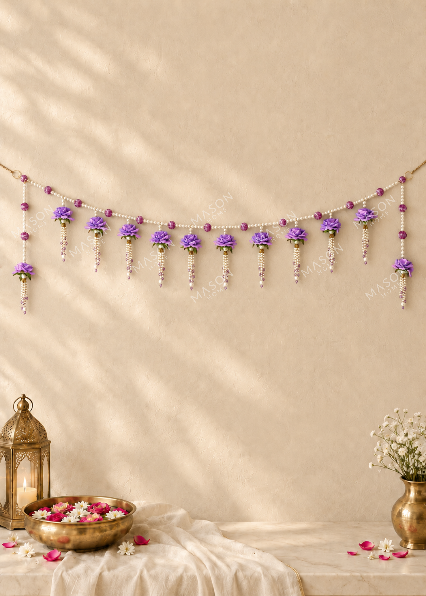 Mehr Purple Bloom Toran