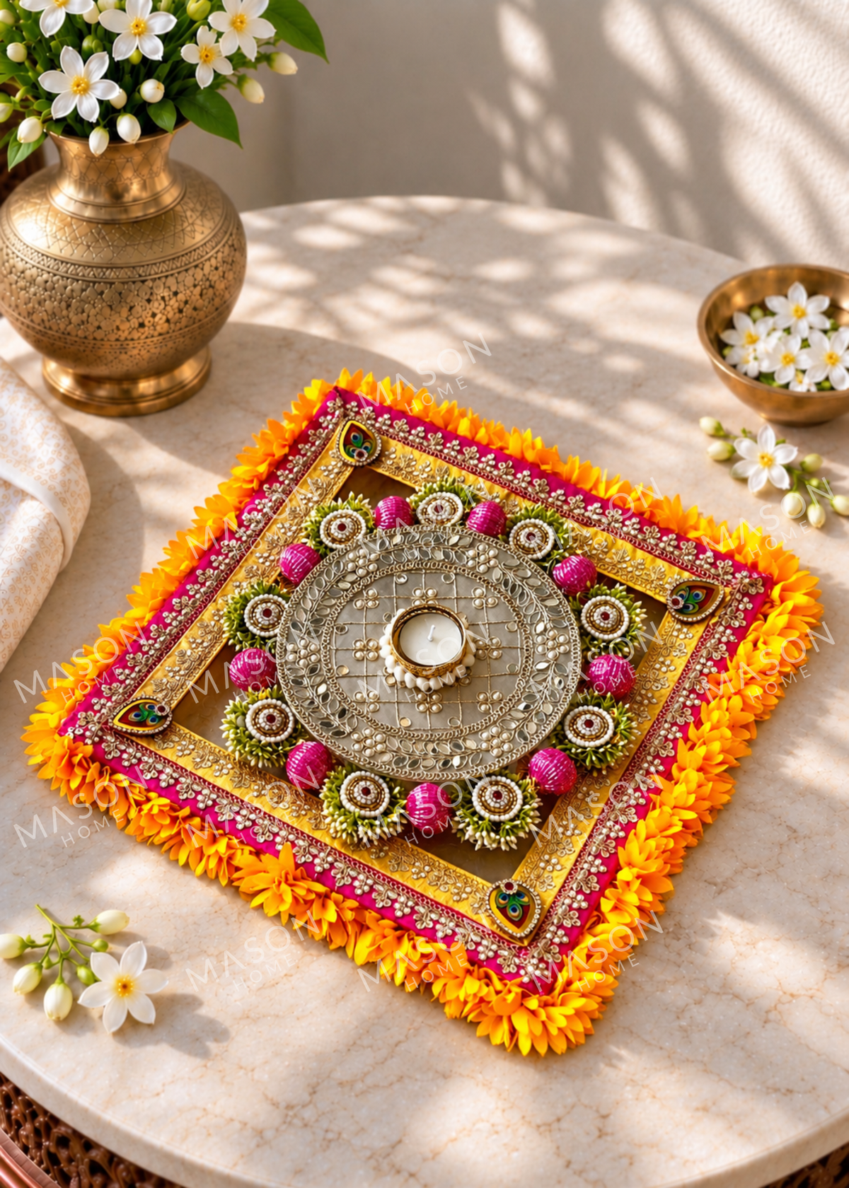 Festive Kundan Royal Matt