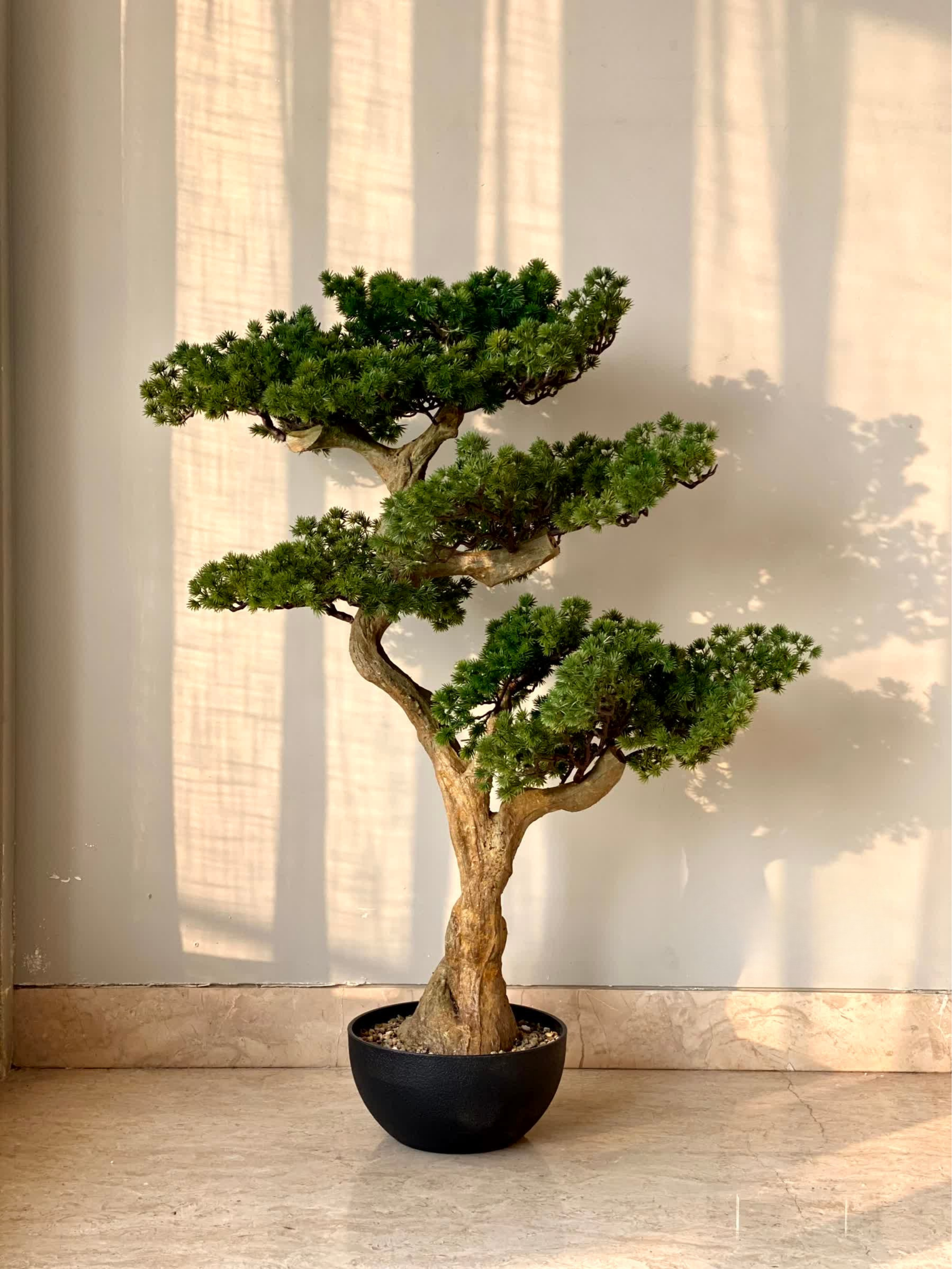 Artificial Zen Bonsai Plant - 3.5 Feet