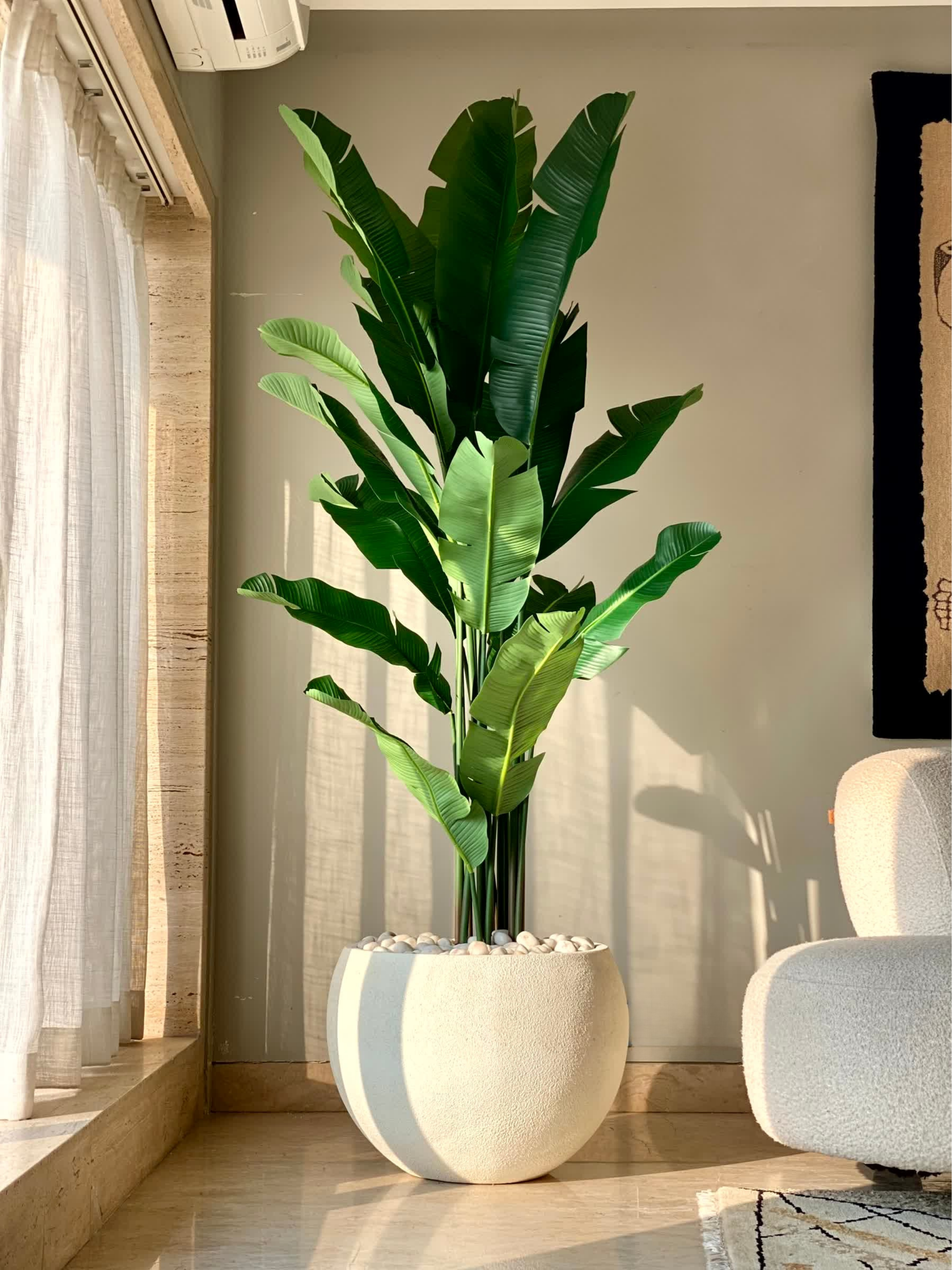 Artificial Coastal Palm Plant - 7 Feet