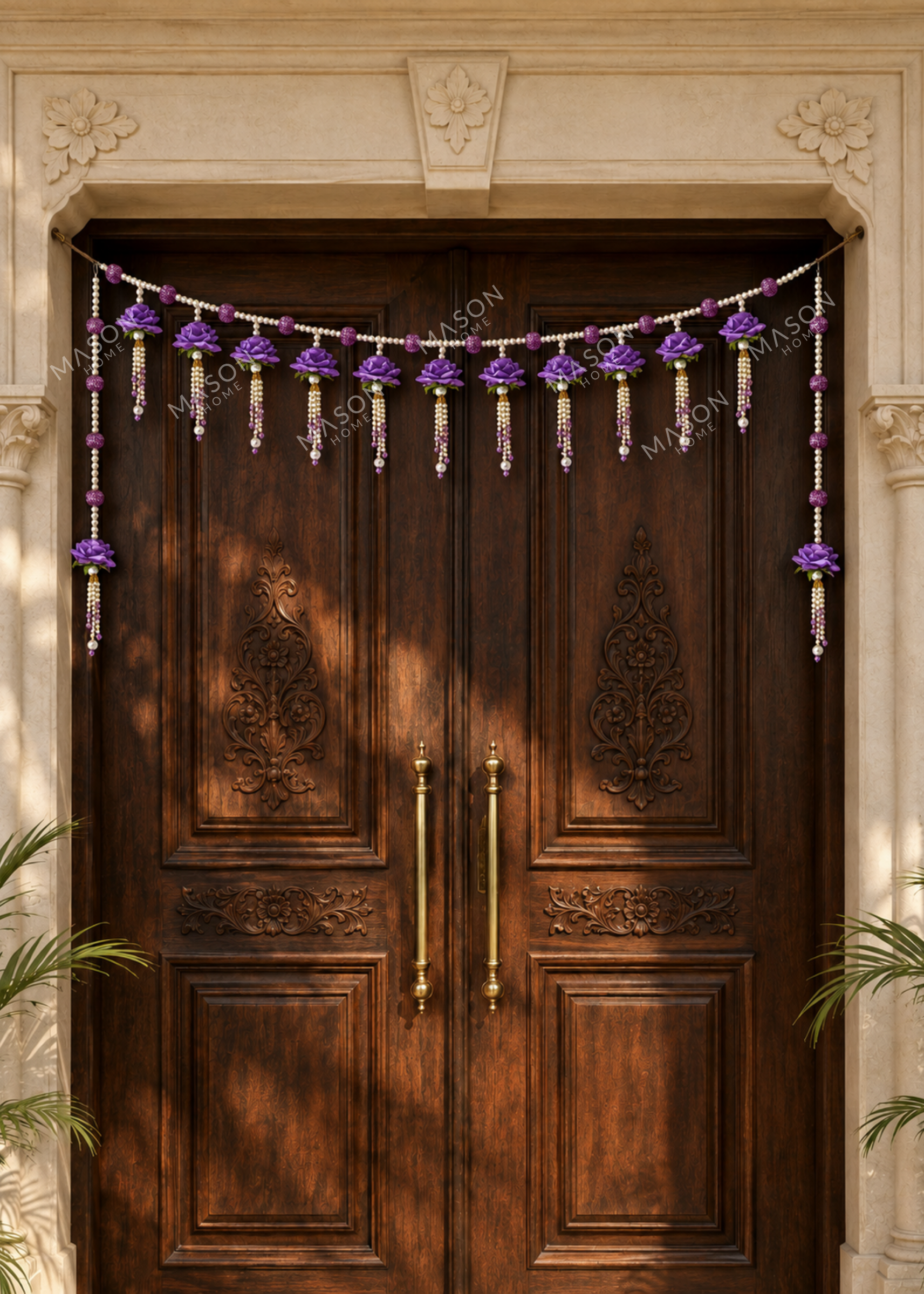 Mehr Purple Bloom Toran