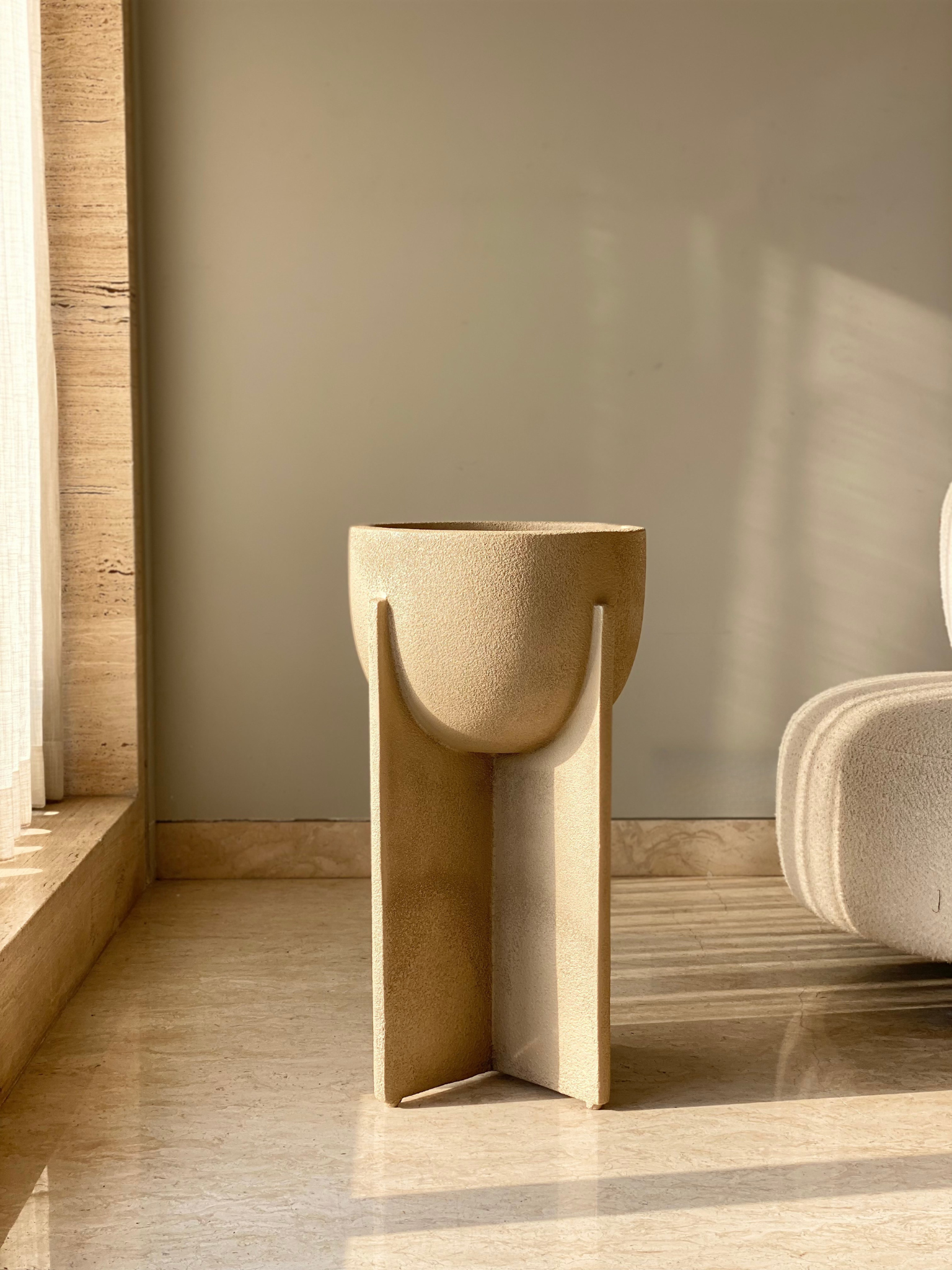 Arcadia Planters - Beige