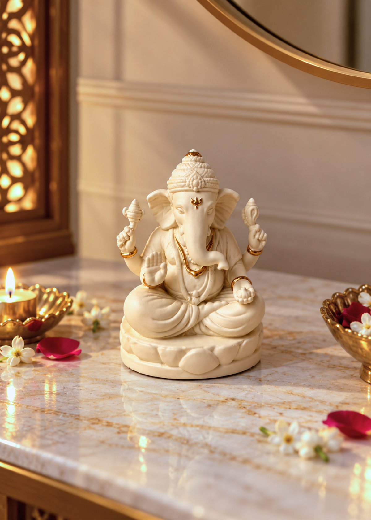 Lakshmi Ganesh Idol Set