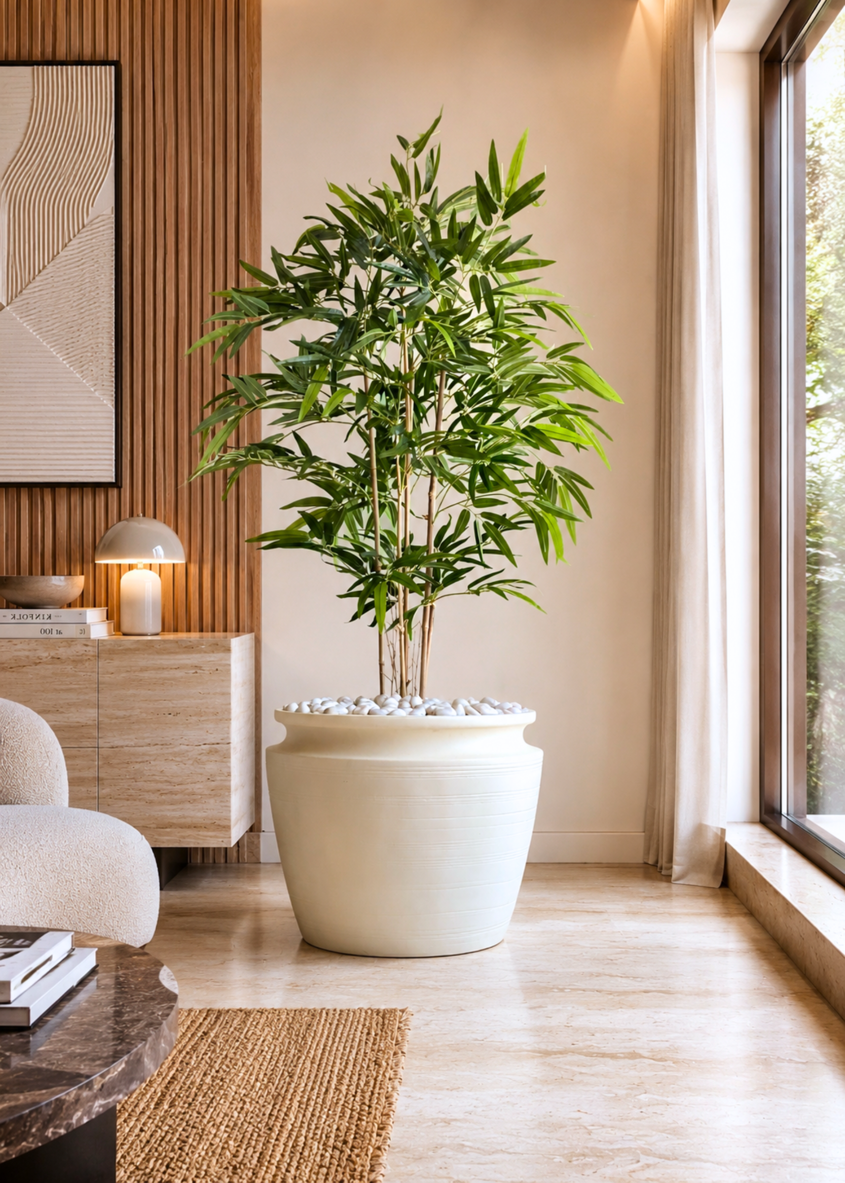 Morrow Planters - Ivory