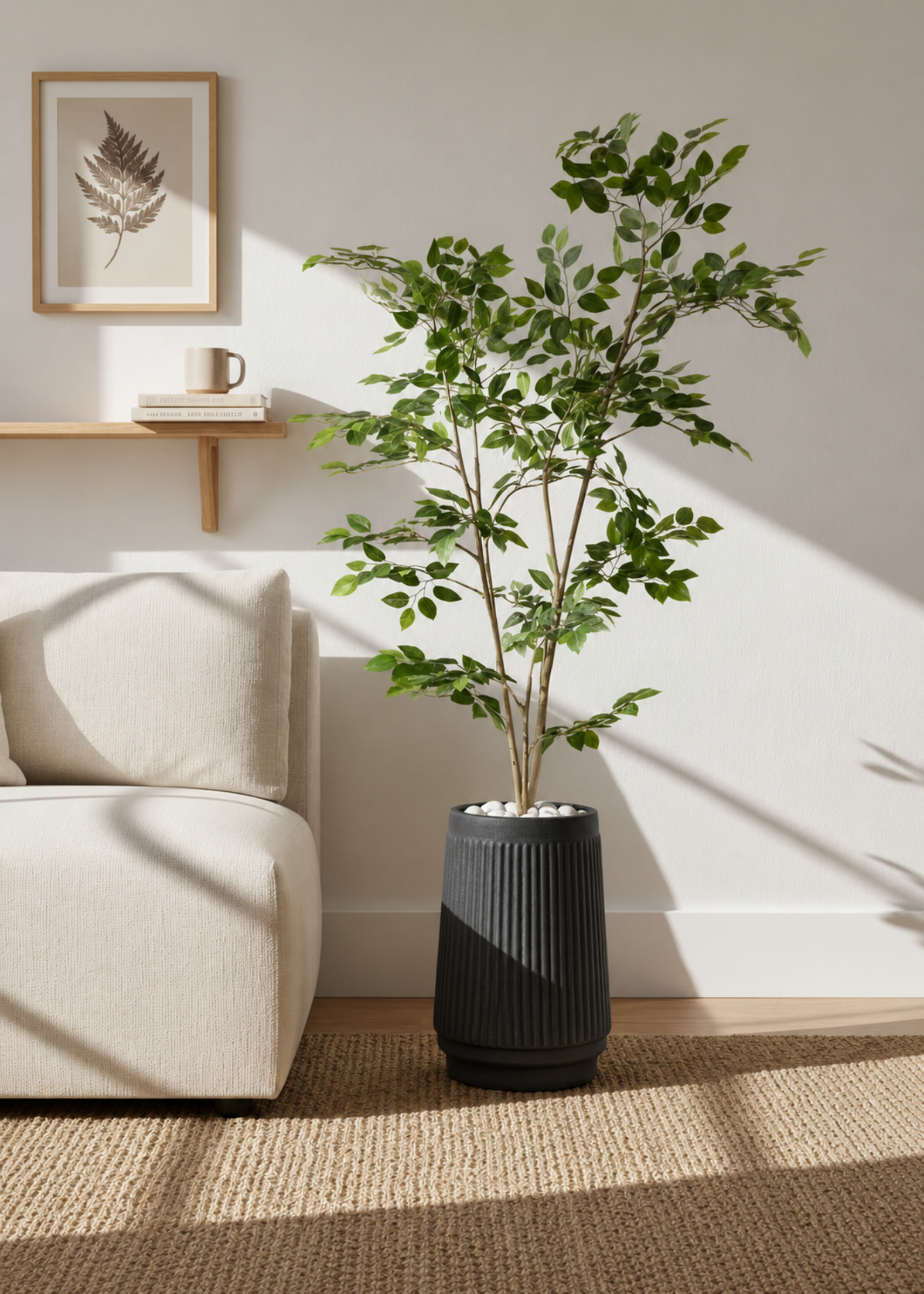 Hanover Black Planter