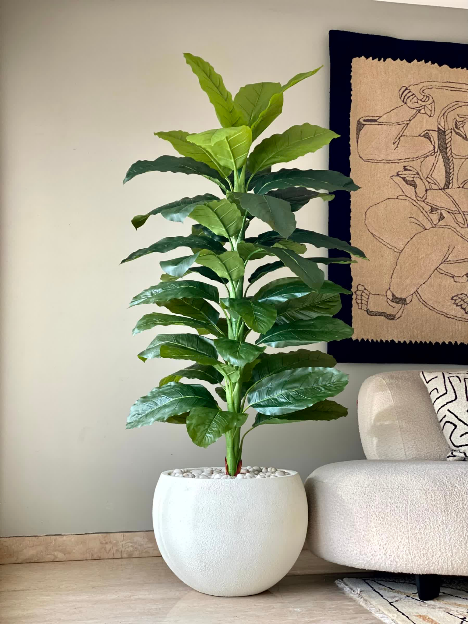 Artificial Bush Pothos Plant - 6 Feet