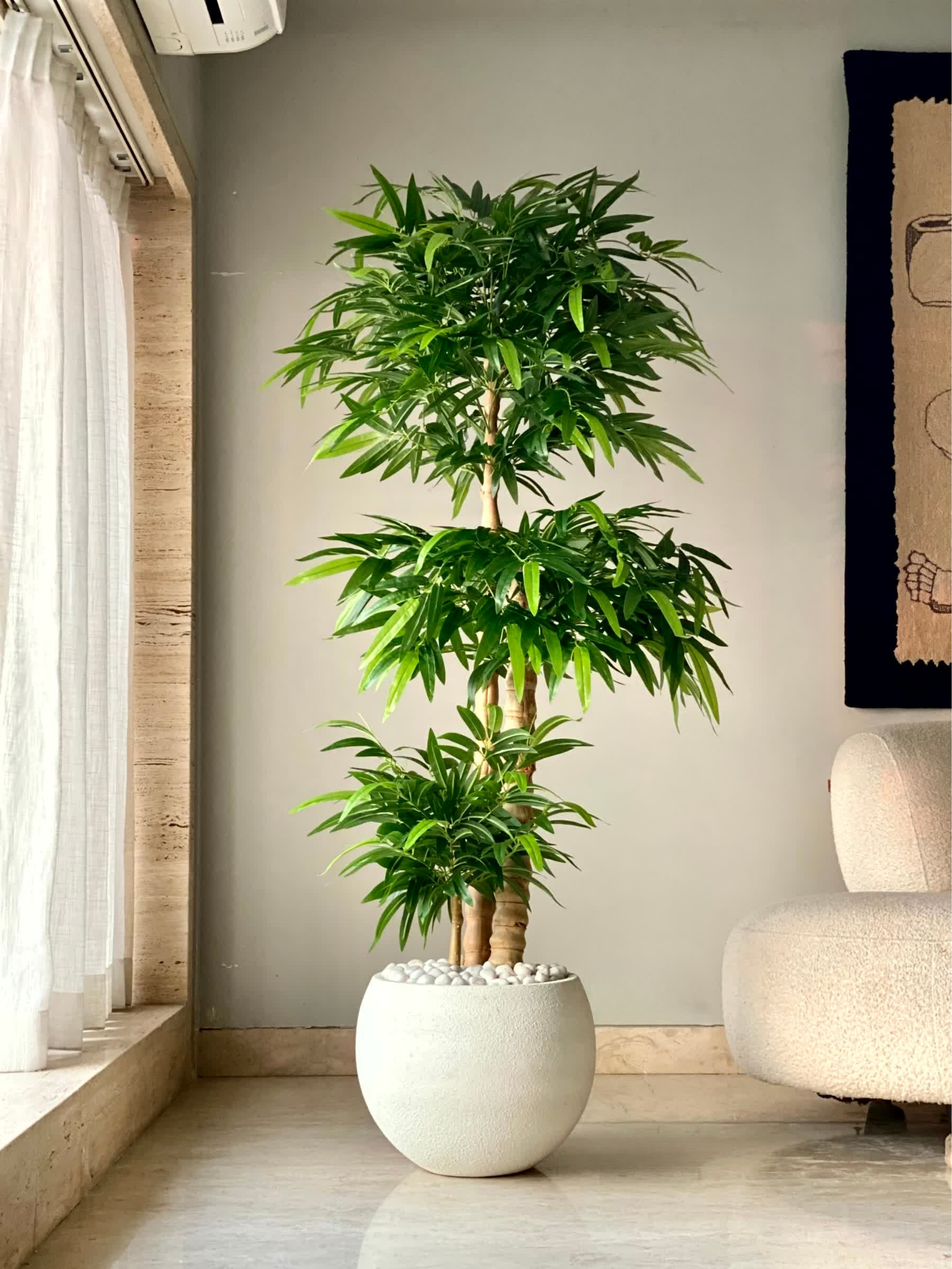Artificial Timber Bamboo Plant - 6 Feet