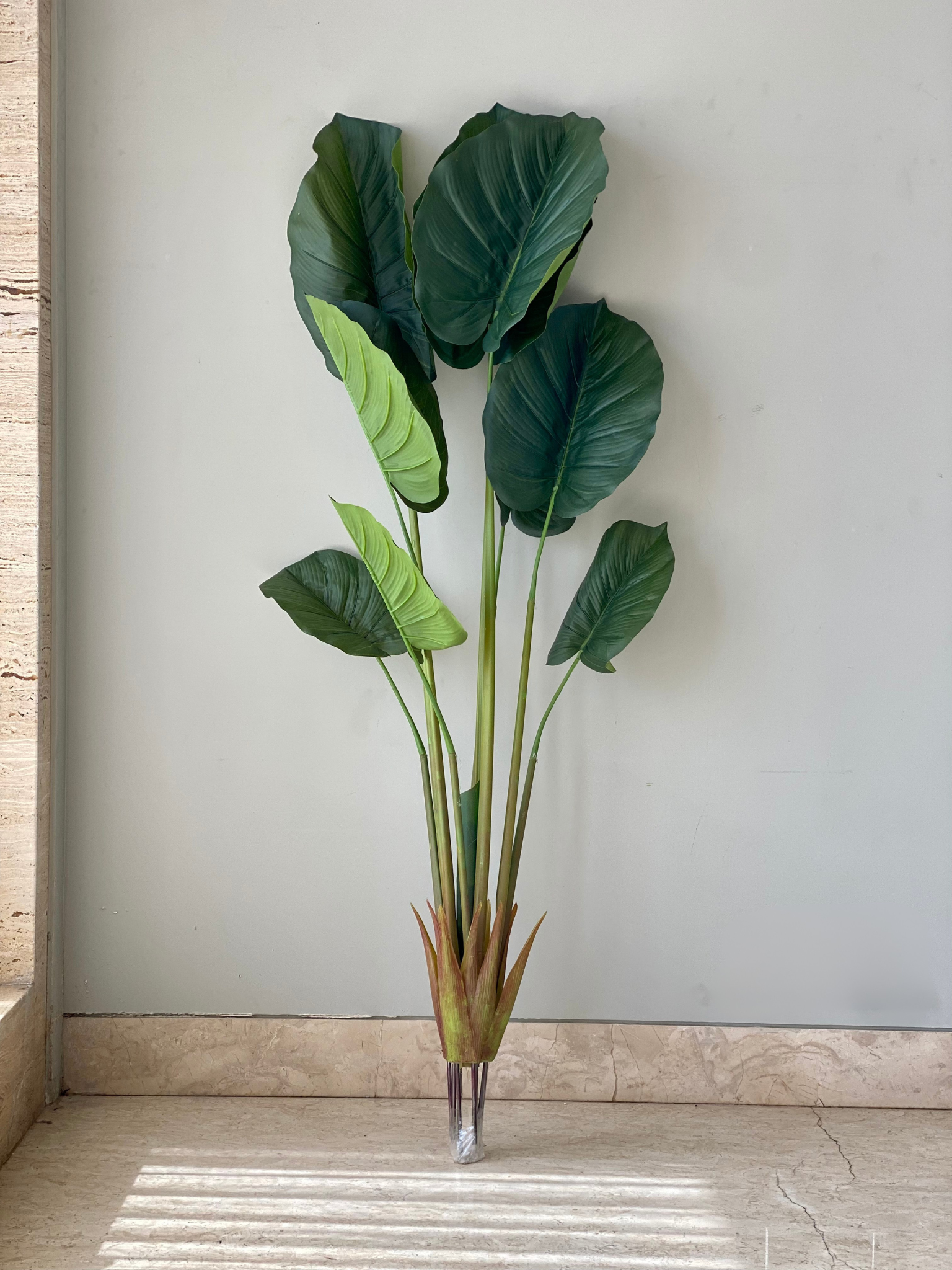Artificial Evergreen Pothos Plant - 4.5 Feet
