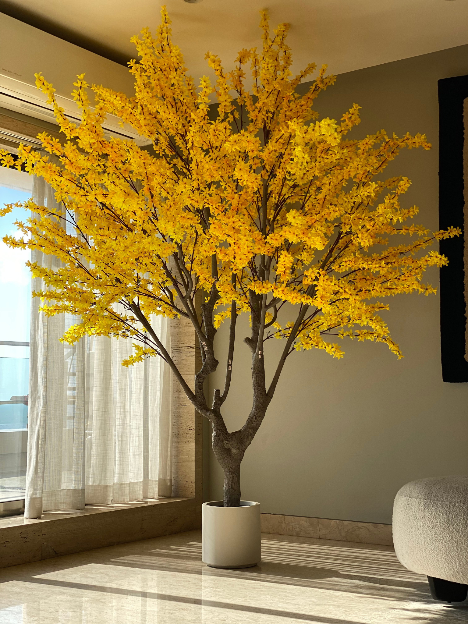 Artificial Spring Jasmine Plant- 8 Feet