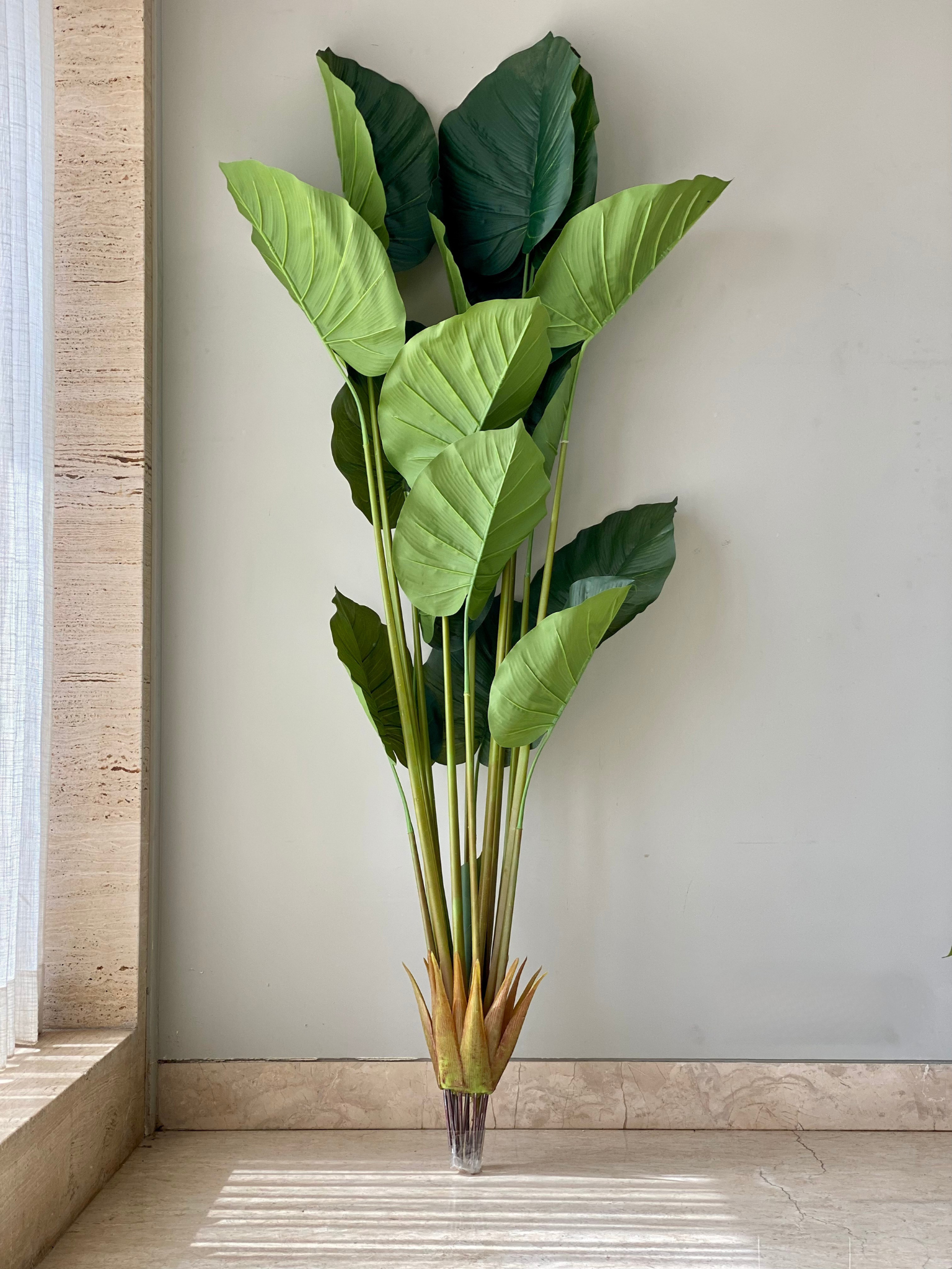 Artificial Evergreen Pothos Plant - 5.5 Feet