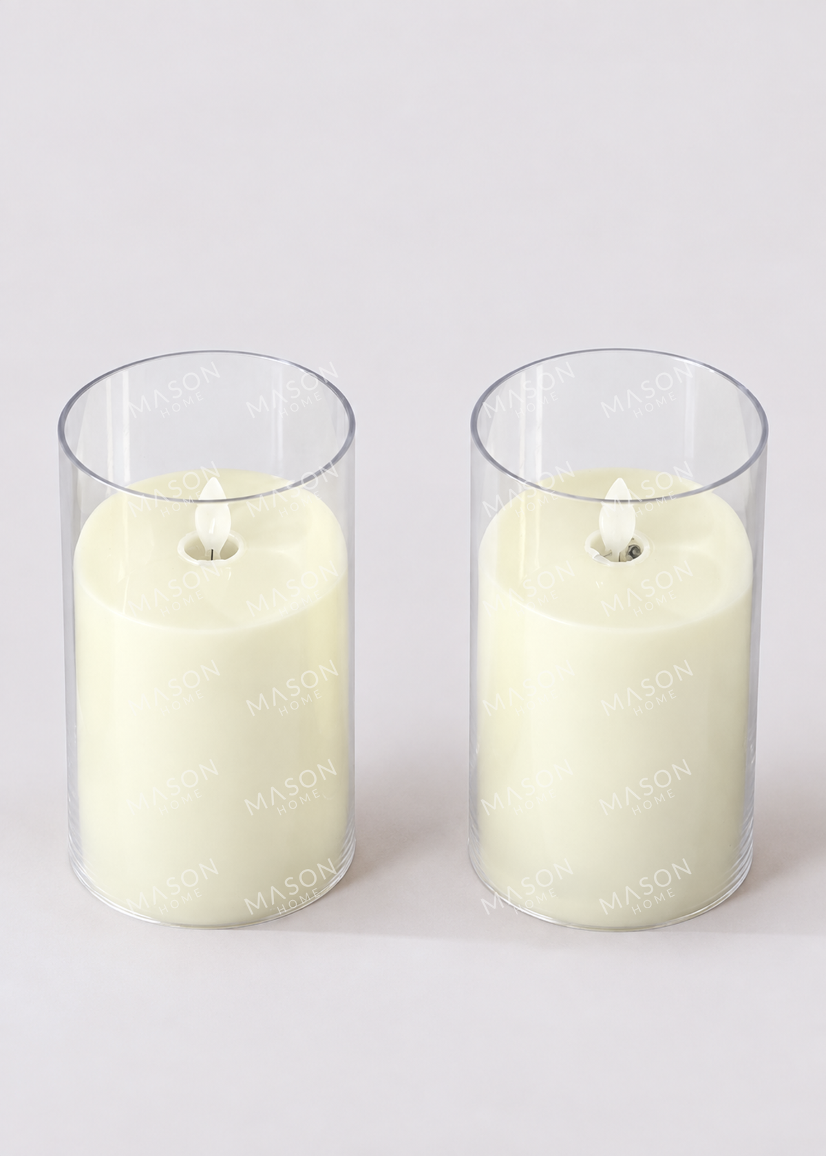 Glow LED Candle - Medium (Set 2)