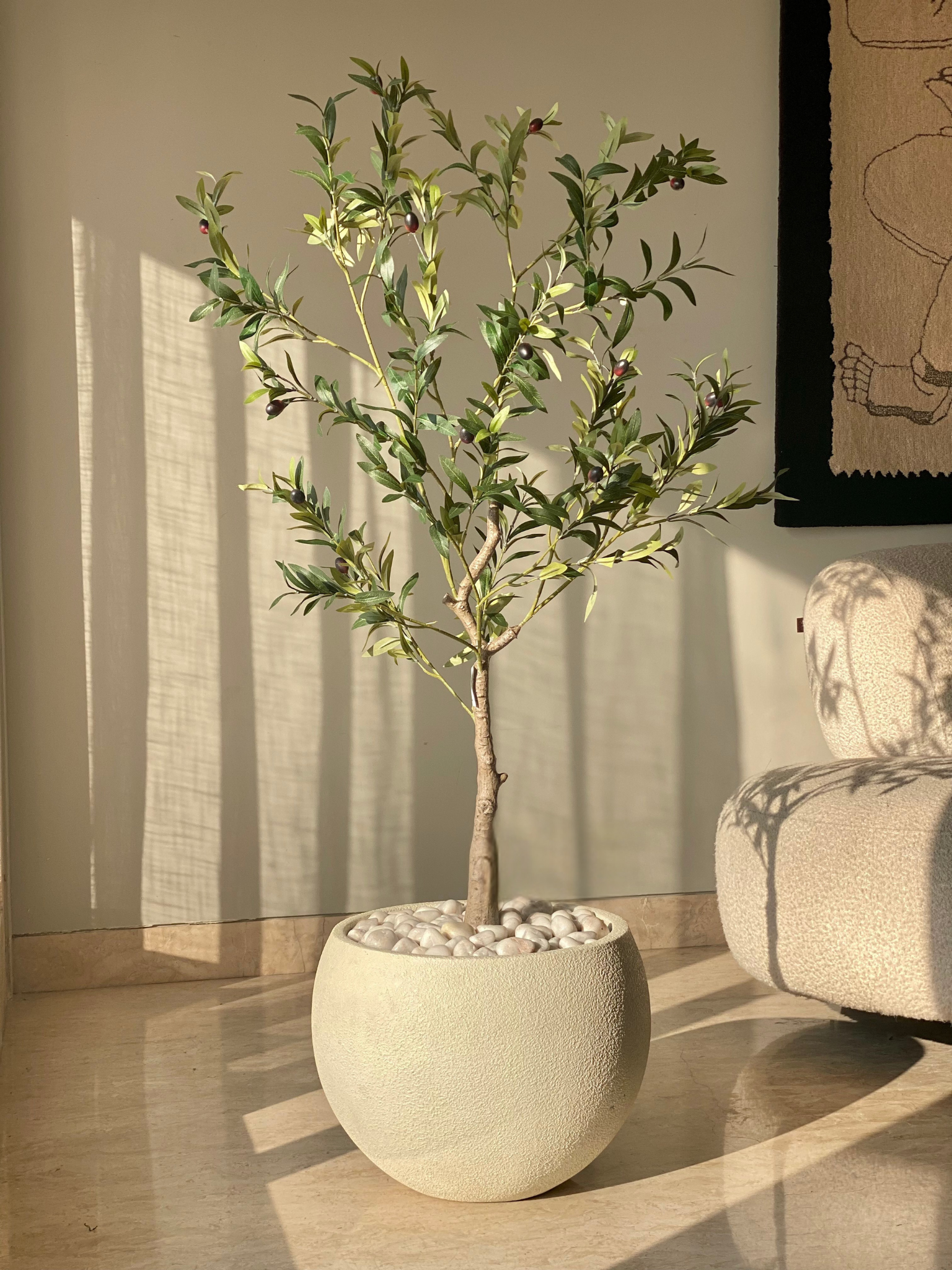 Artificial Infinite Olive Plant - 4 Feet
