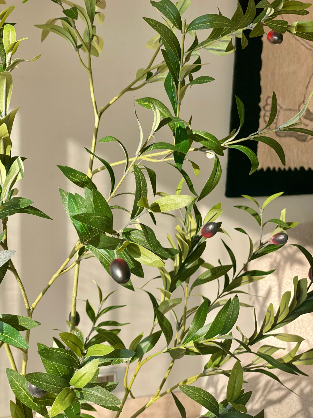 Artificial Infinite Olive Plant - 4 Feet