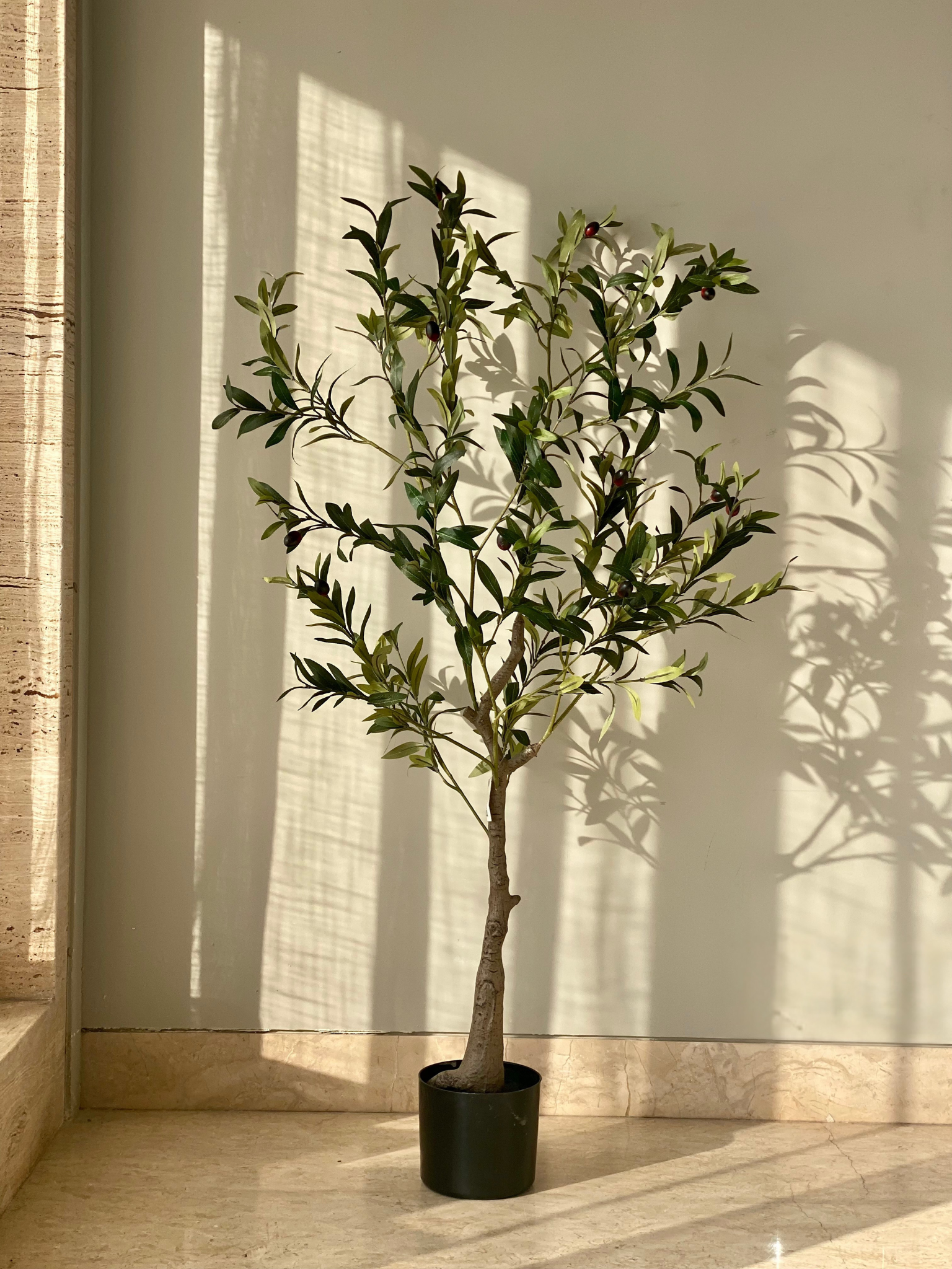 Artificial Infinite Olive Plant - 4 Feet
