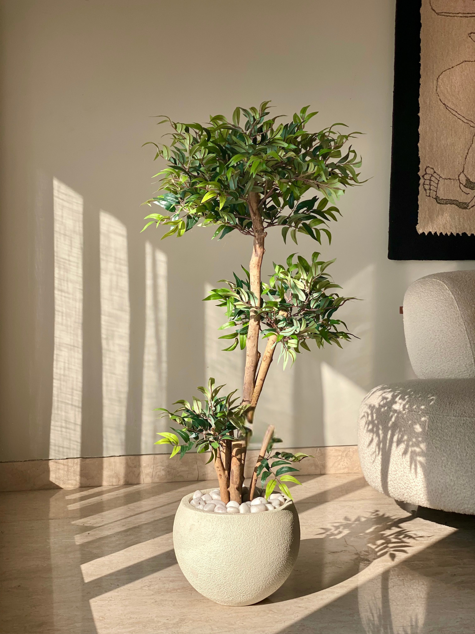 Artificial Ruscus Lush Plant - 4 Feet