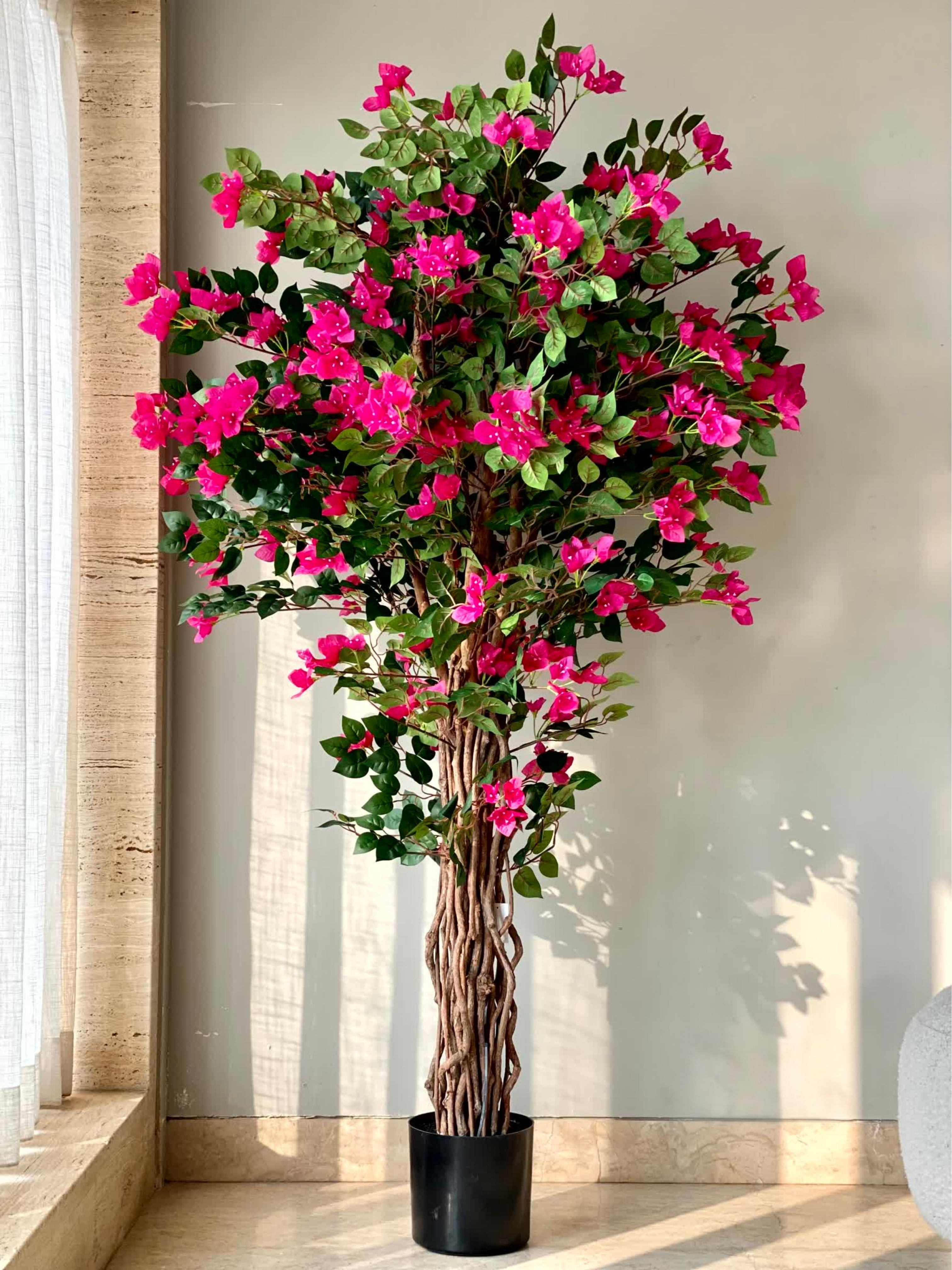 Artificial Bougainvillea Bloom Plant - 6 Feet