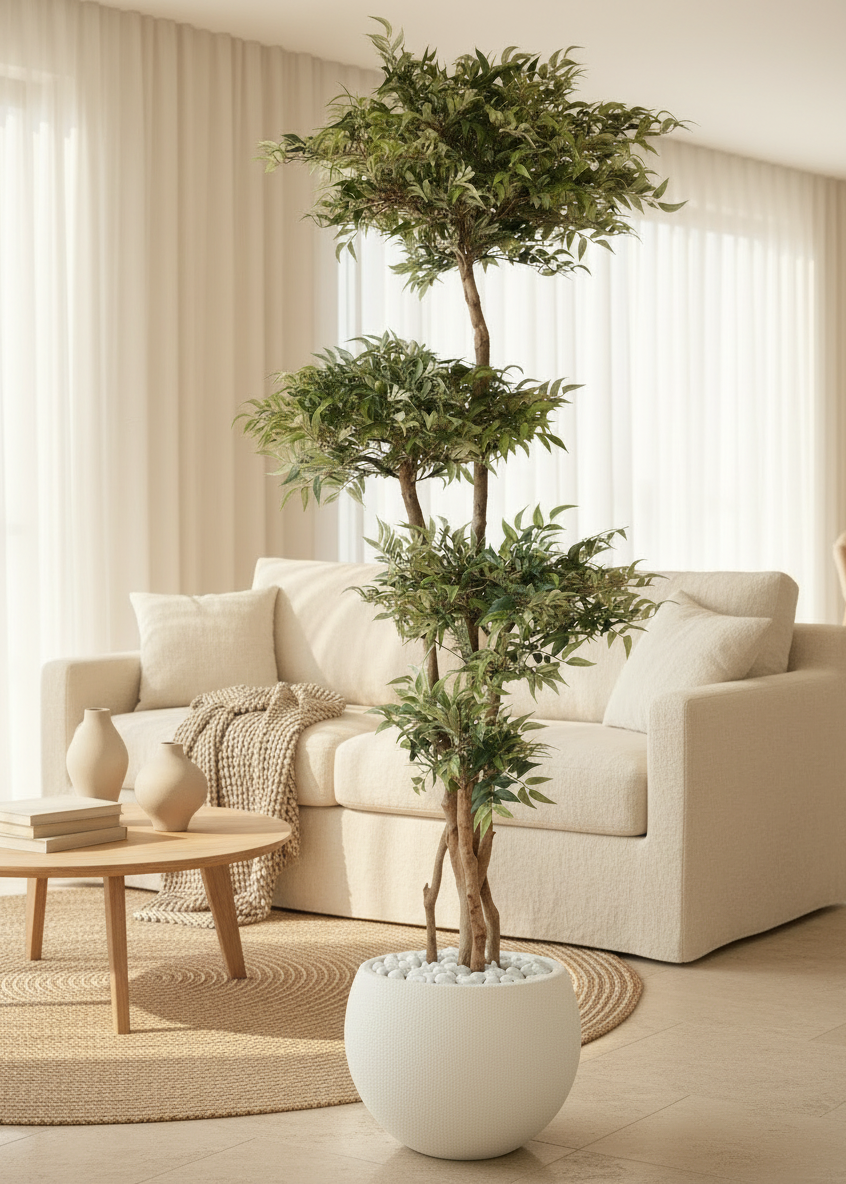 Artificial Ruscus Lush Plant - 6 Feet