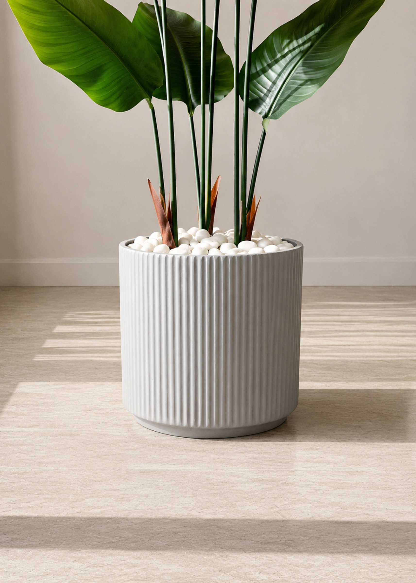 Linear Planters - Light Grey