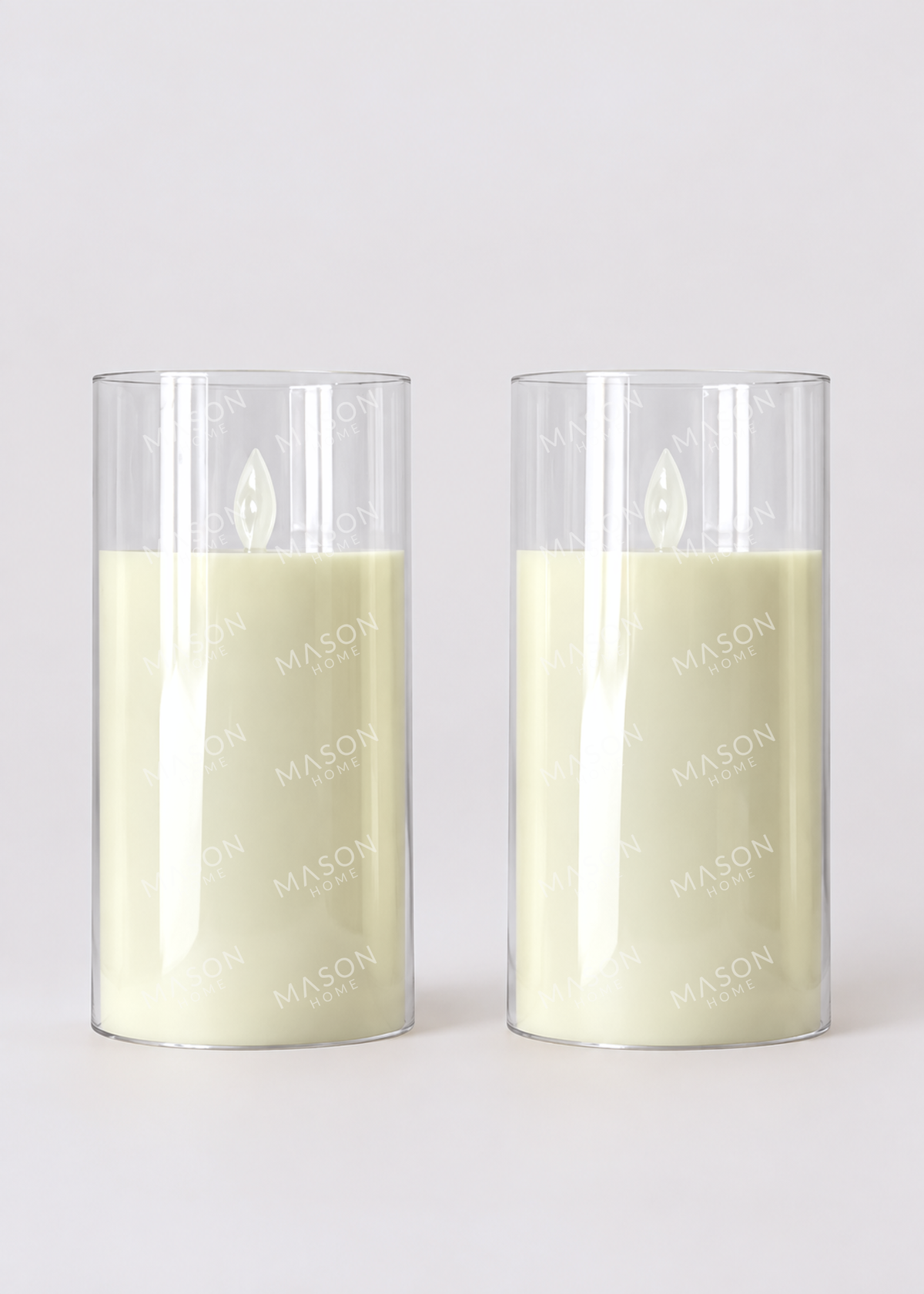 Glow LED Candle - Medium (Set 2)