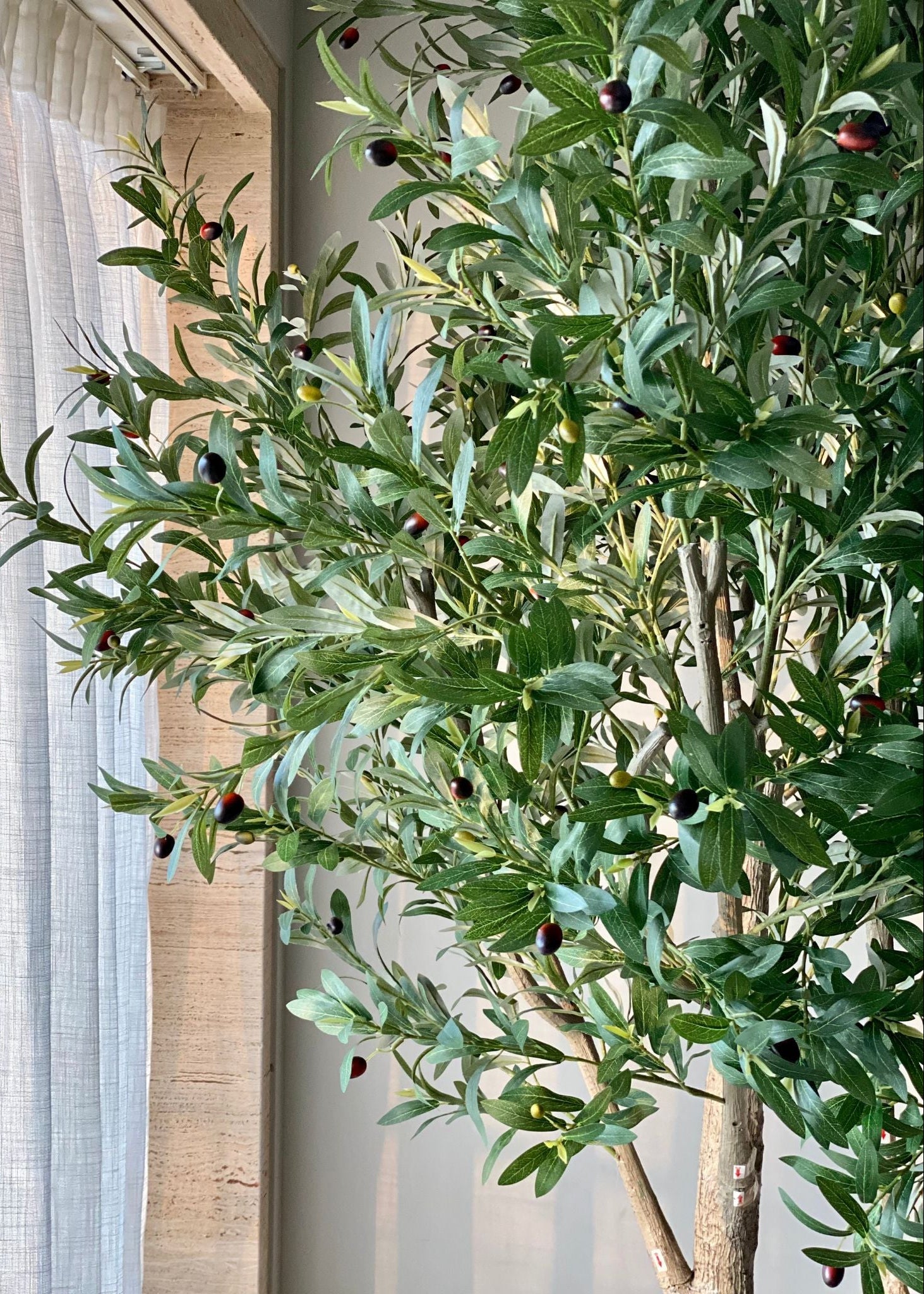 Artificial Olive Allure Plant - 8 Feet