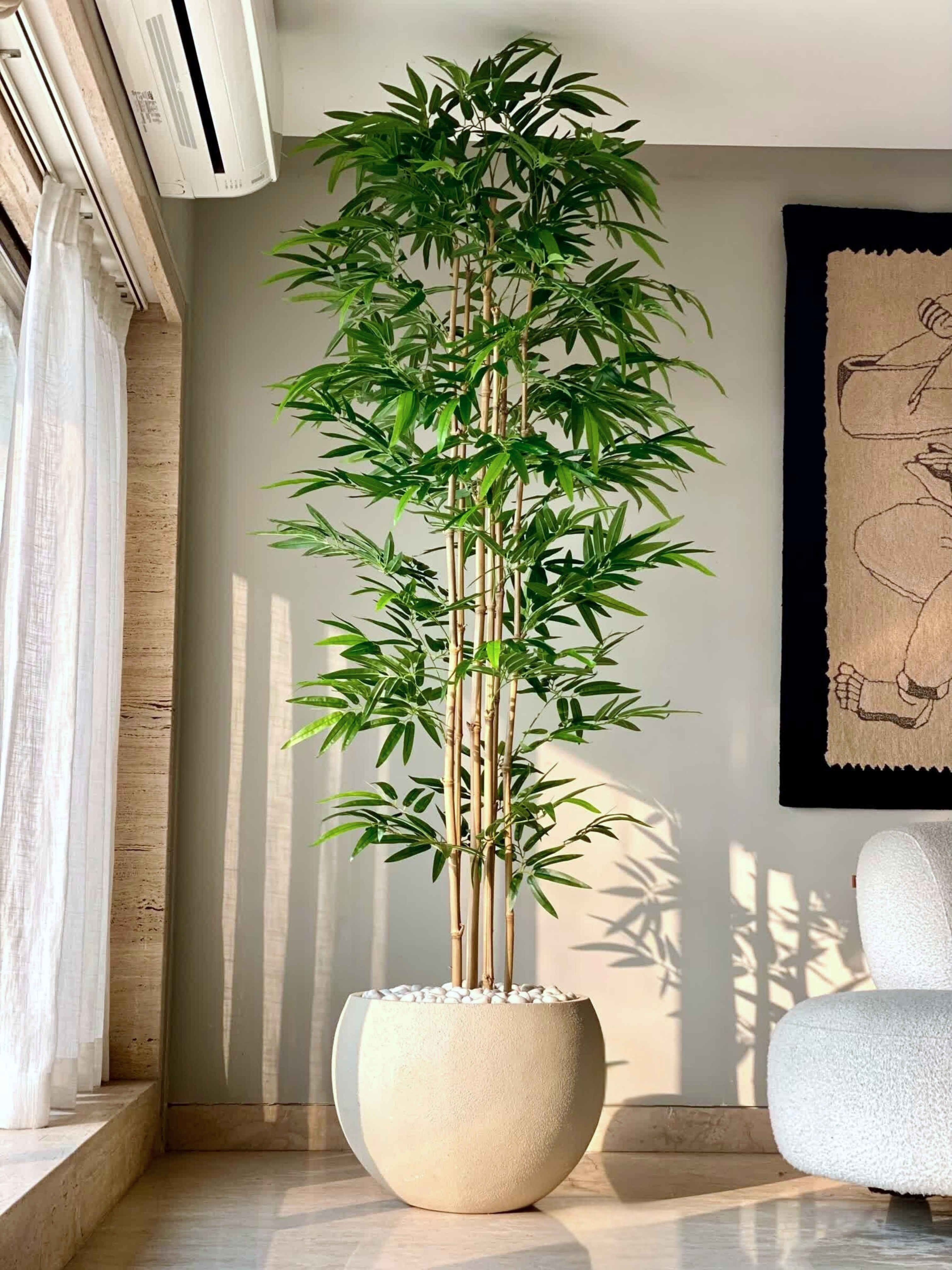 Artificial Bamboo Bliss Plant - 8 Feet