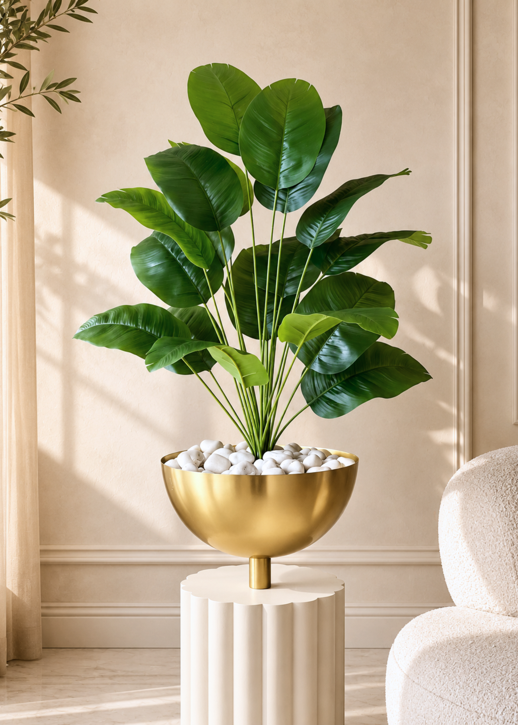 Artificial Travellers Plam Plant- 2 Feet