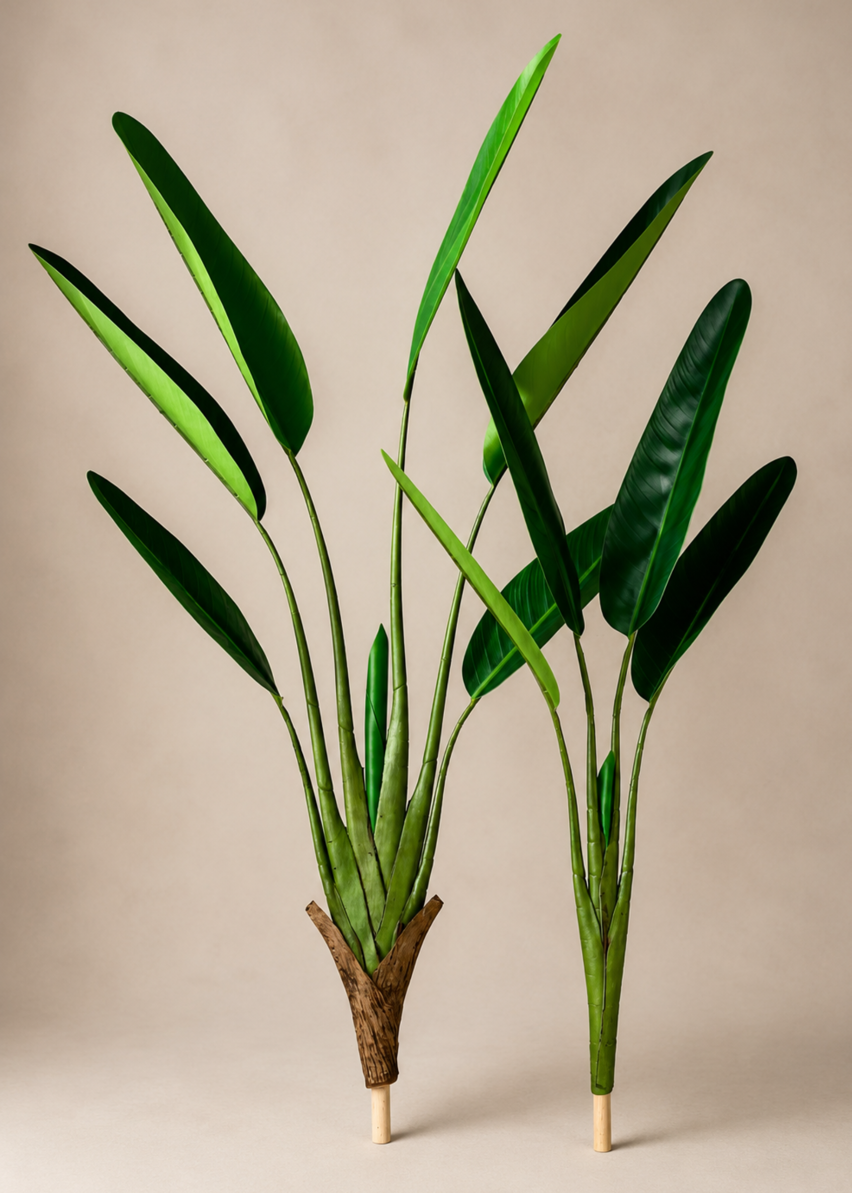 Artificial Slim Travellers Palm Plant - 3 Feet