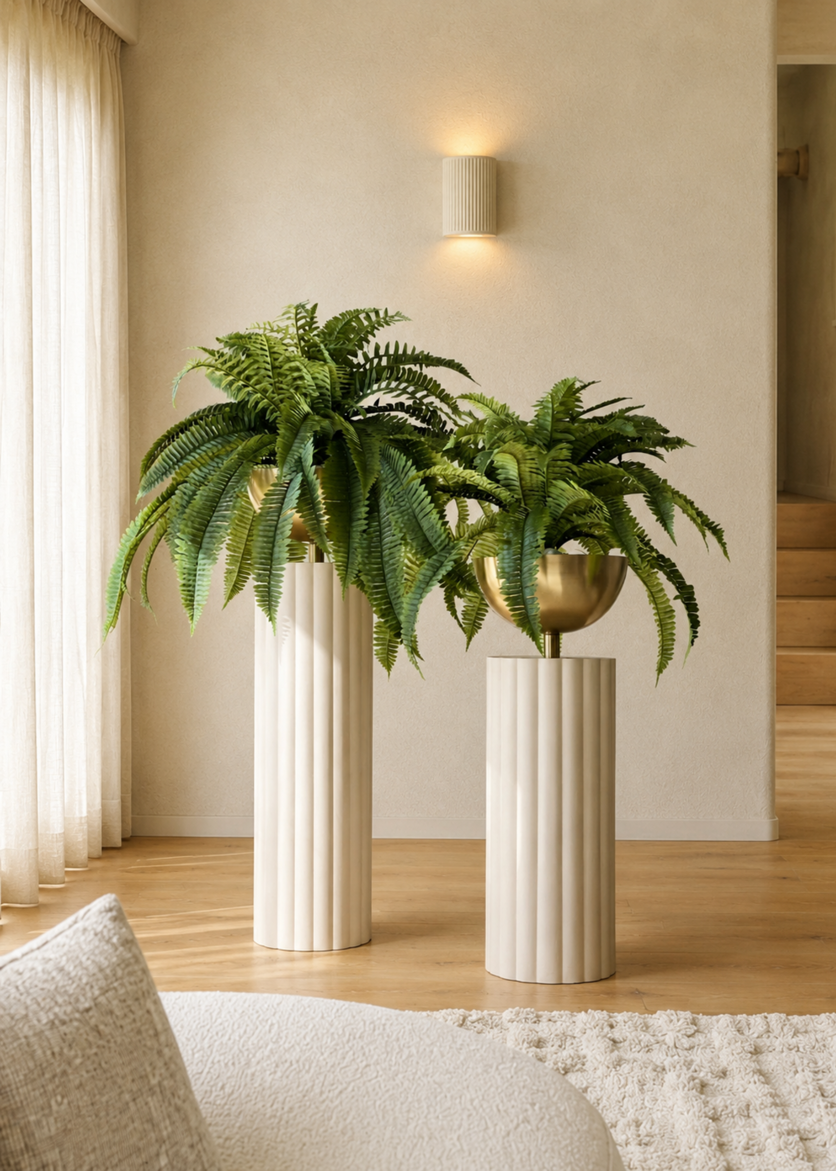 Artificial Grove Fern Plant - 2.5 Feet