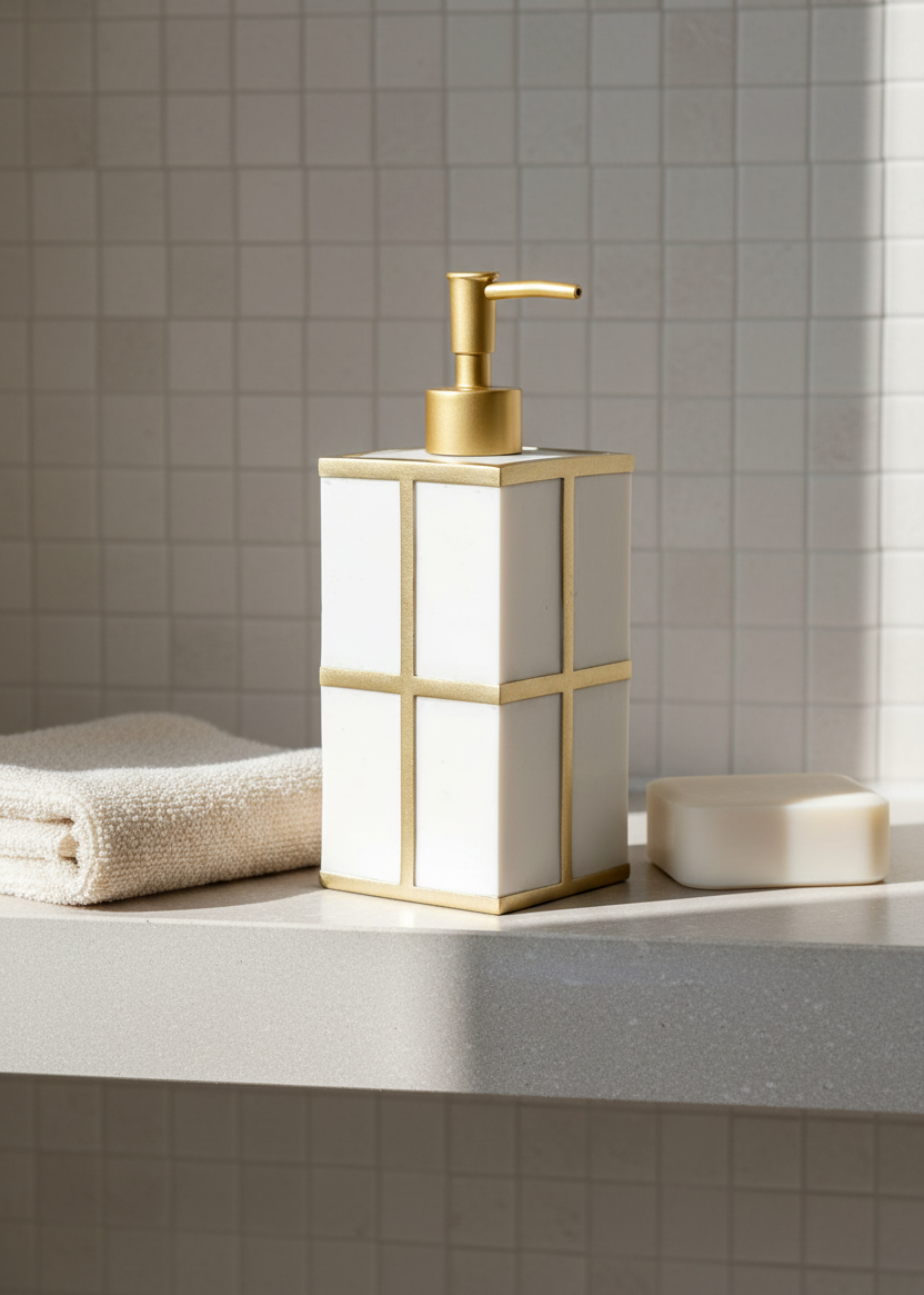 Axia Bathroom Dispenser - Ivory