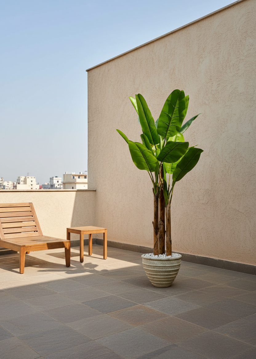 Artificial Giant Banana Plant - 8 Feet