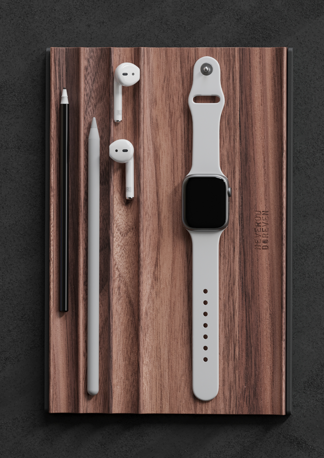 Exhibit Desk Organizer (Walnut)