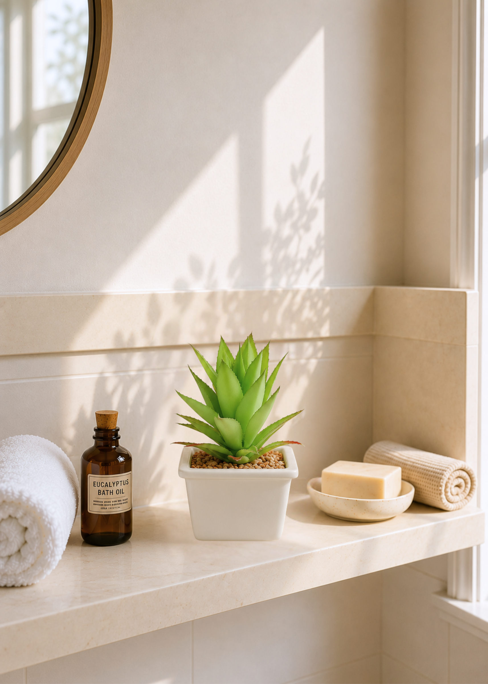 Artificial Agave Tabletop Plant