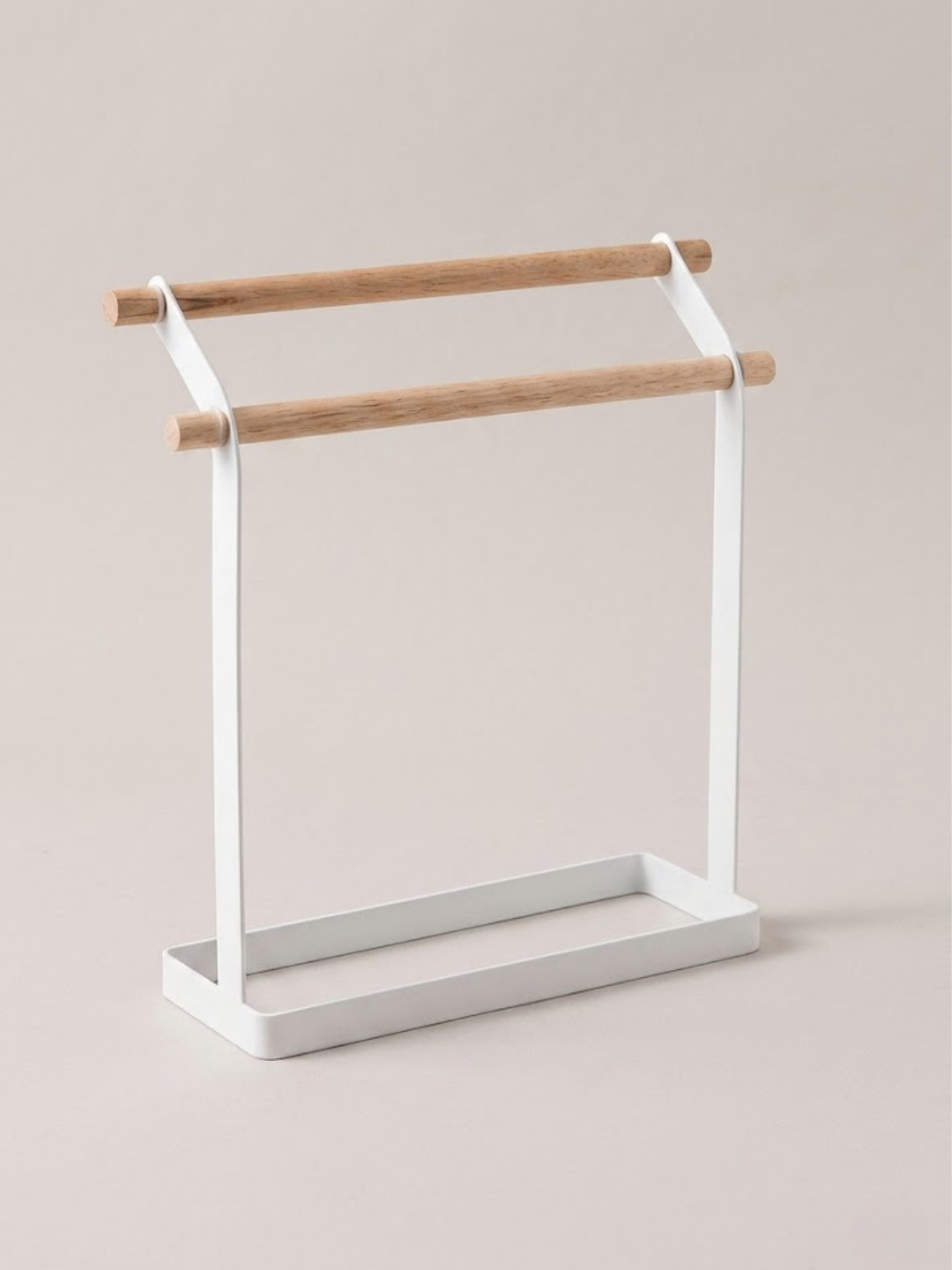 Double Rod Napkin Holder - White