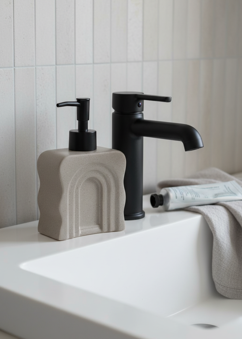 Arch Stone Dispenser - Grey